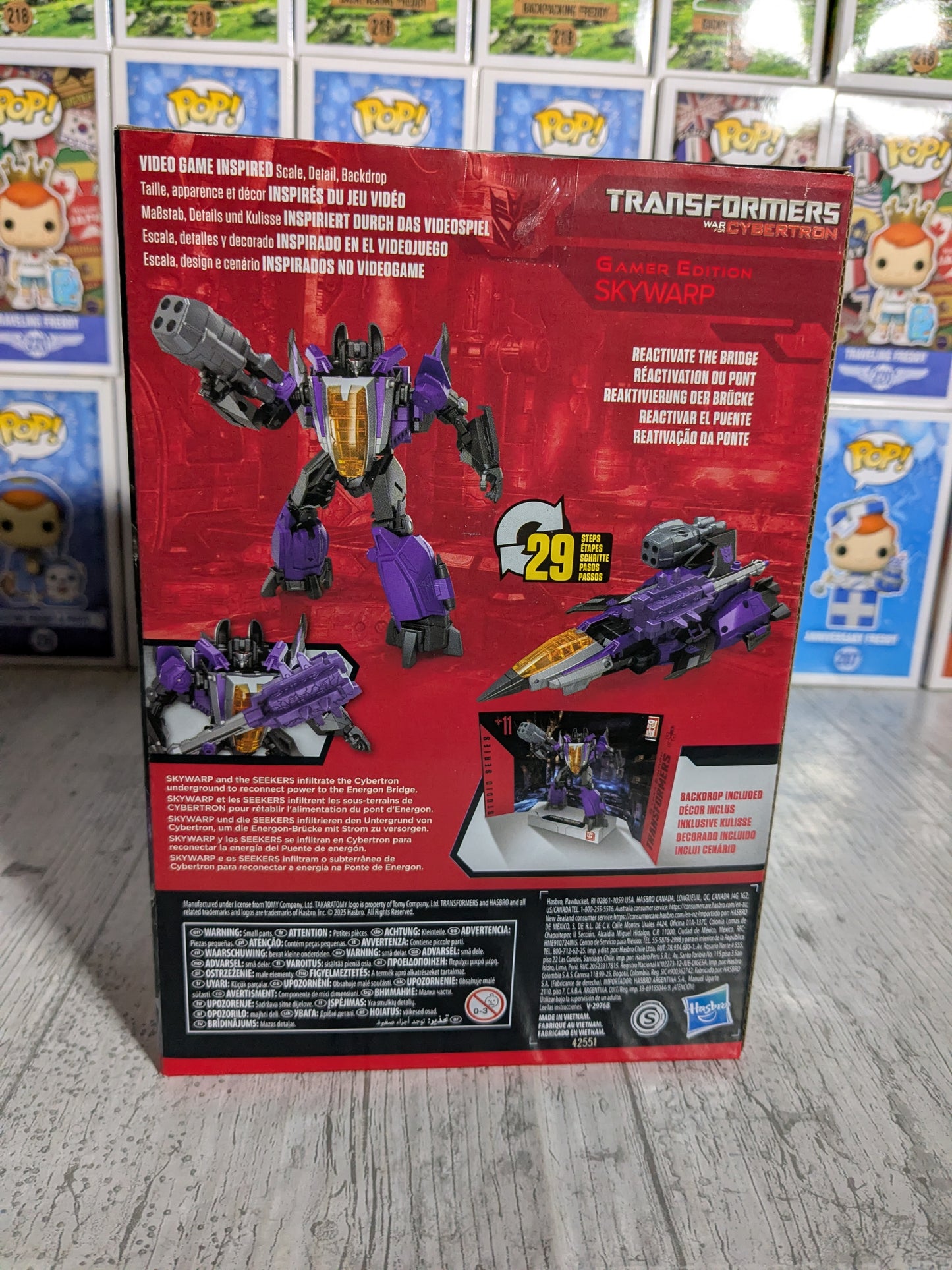 Hasbro Transformers Studio Series Voyager Class #11 - Skywarp (16,5 cm)