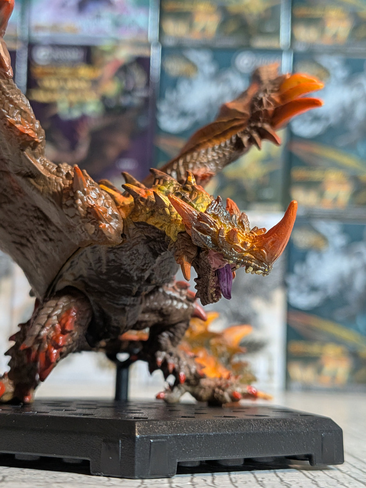 Capcom Figure Builder - CFB Vol. 26 - Monster Hunter Rise Sunbreak - Subspecies Espinas | Flaming Espinas - (~10cm)