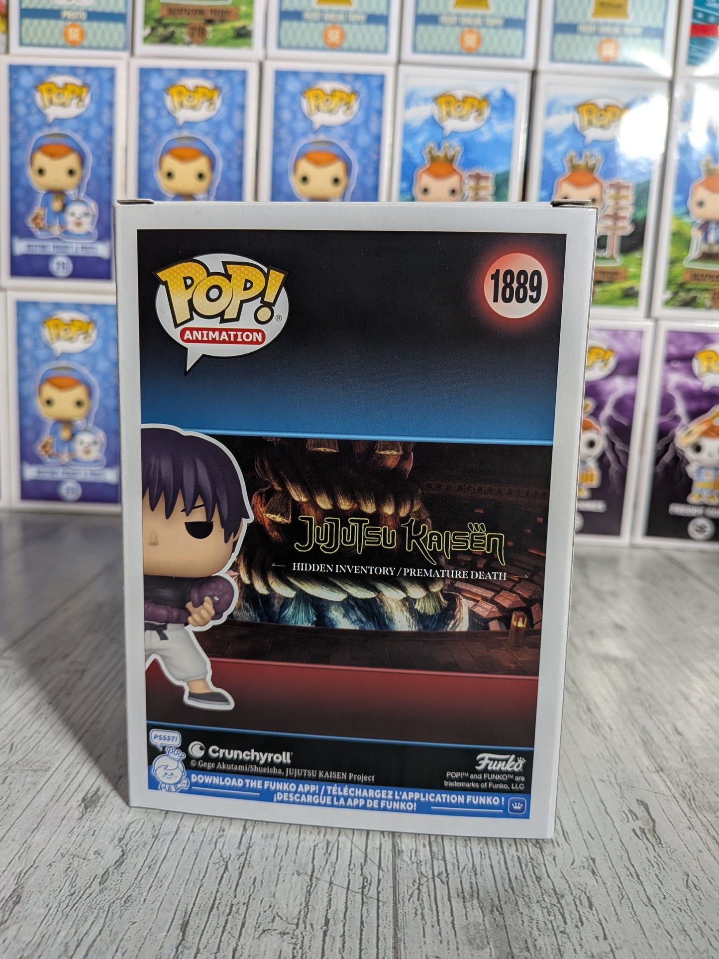 Funko Pop Jujutsu Kaisen #1889 – Toji Fushiguro (Chase)