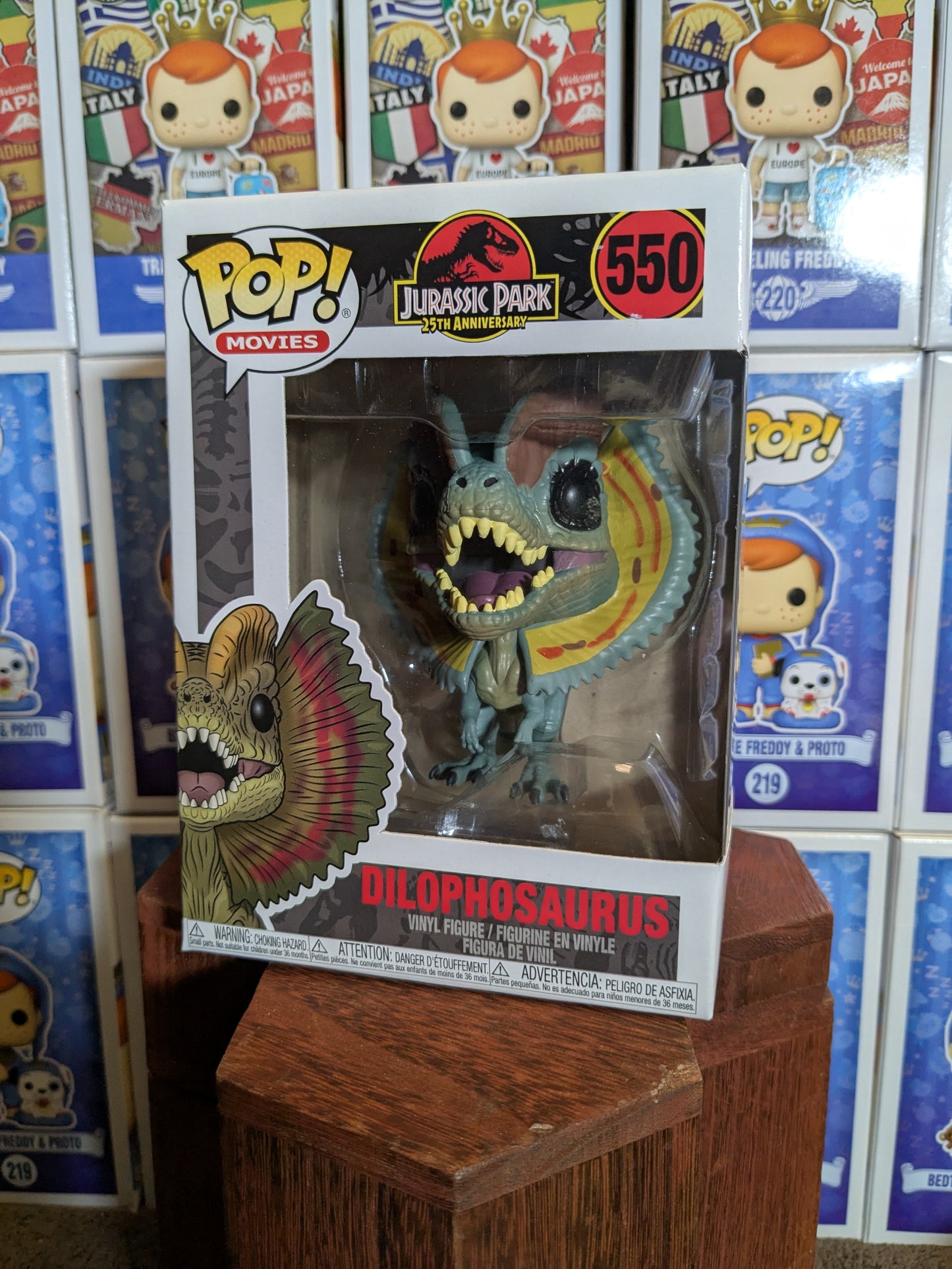 Funko pop 550 : Dilophosaurus