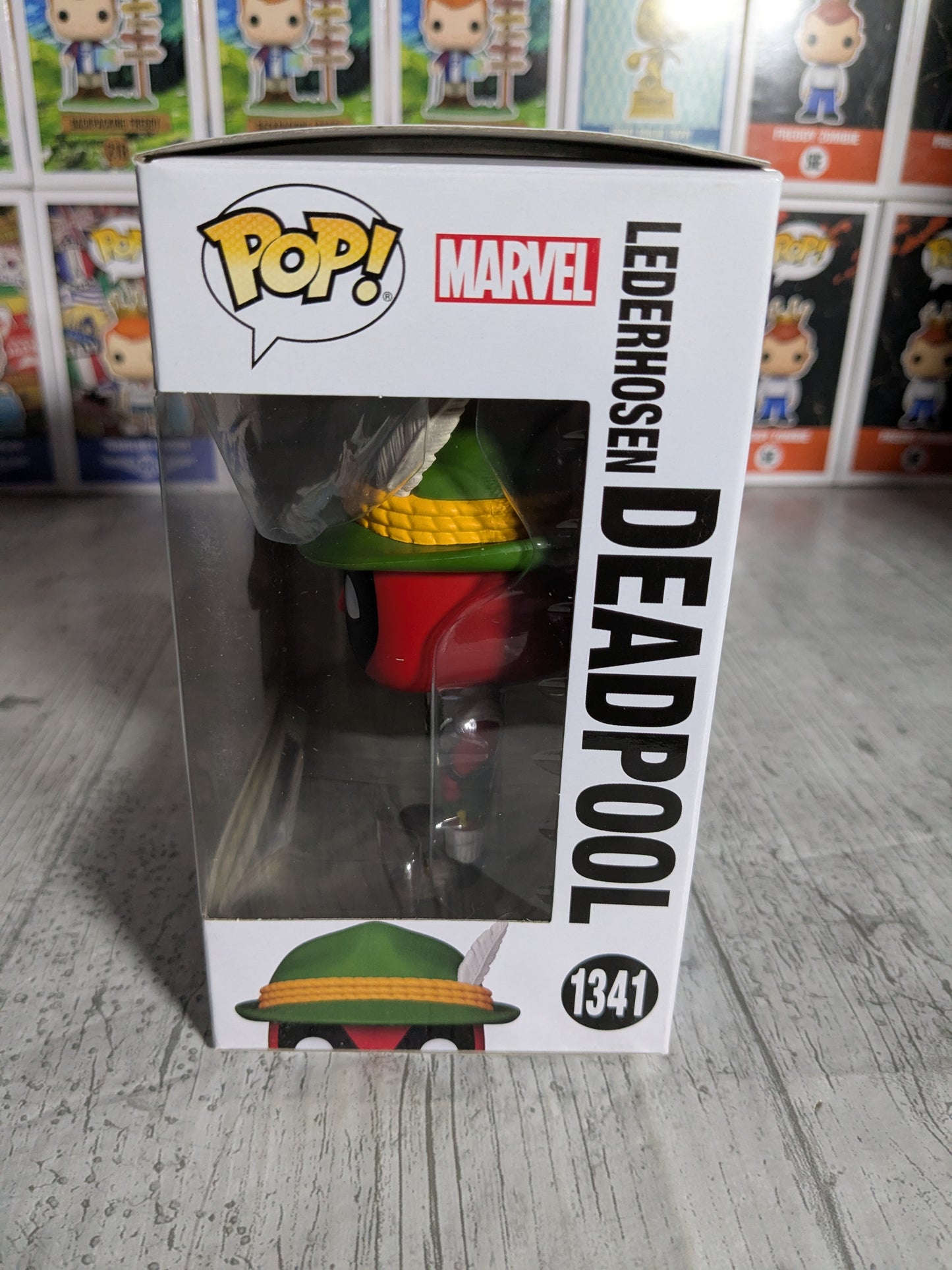 Funko pop 1341 : Lederhosen Deadpool (Opened)