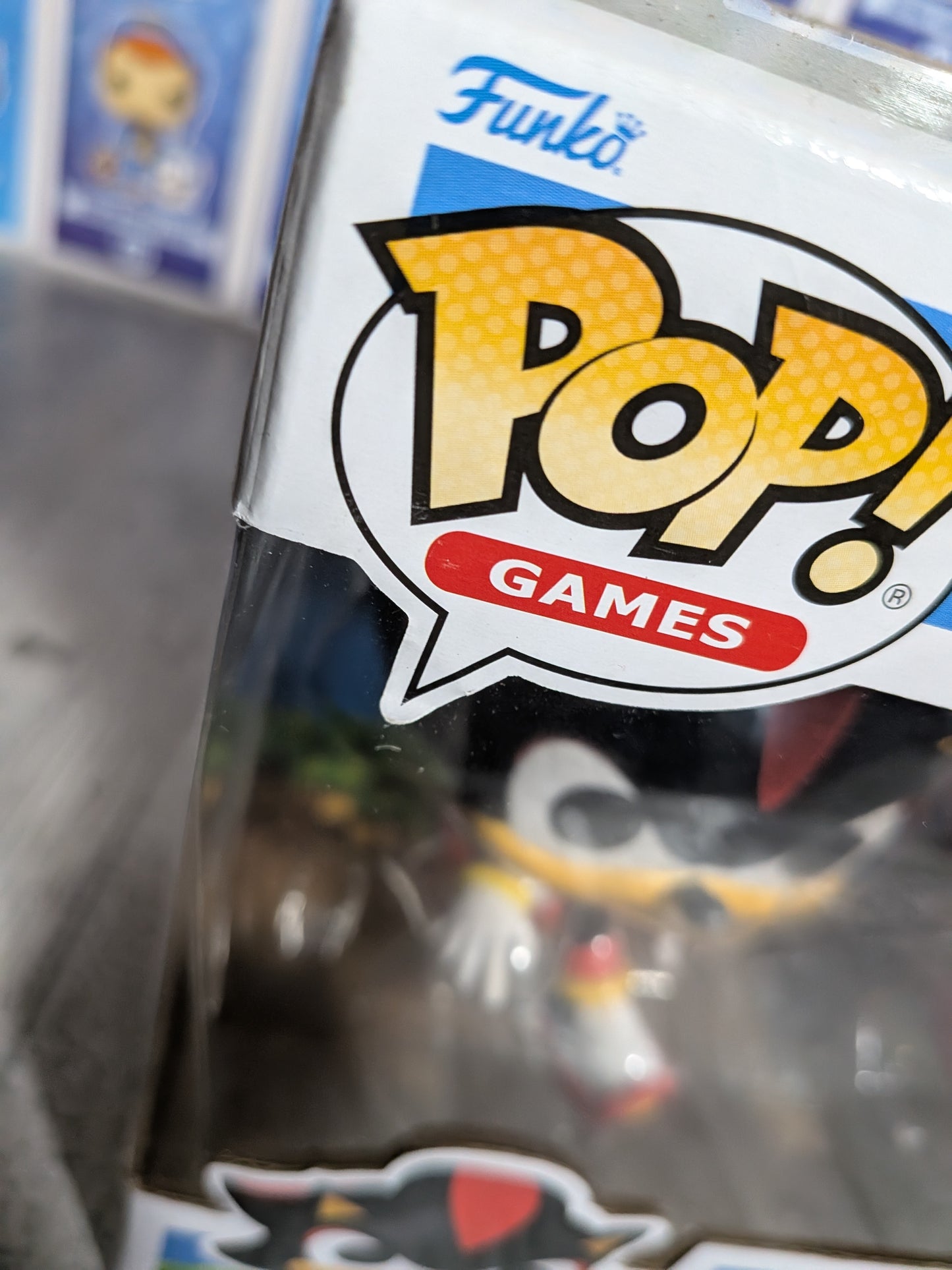 Funko Pop Sonic the Hedgehog - Shadow &amp; Amy (beflockt)