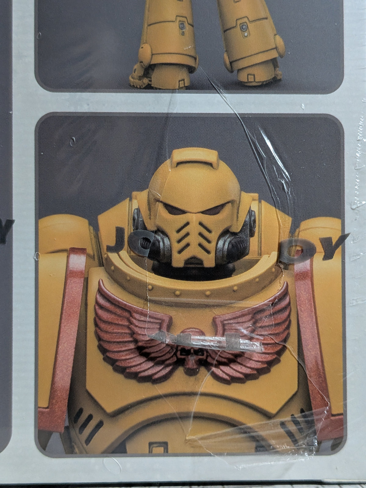 JoyToy Warhammer 40k - Space Marines Imperial Fists Intercessor (12.3cm)