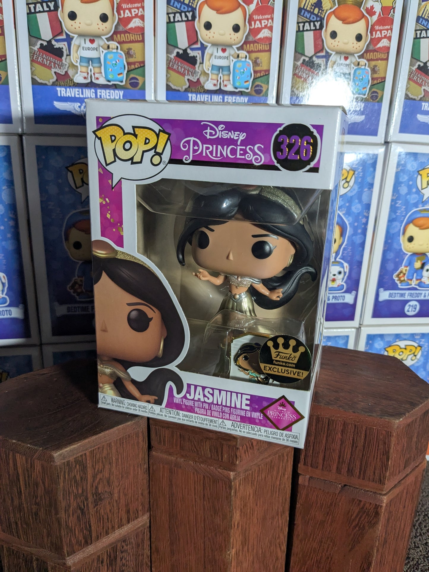 Funko pop 326 : Jasmine (Pin) - CapyToys