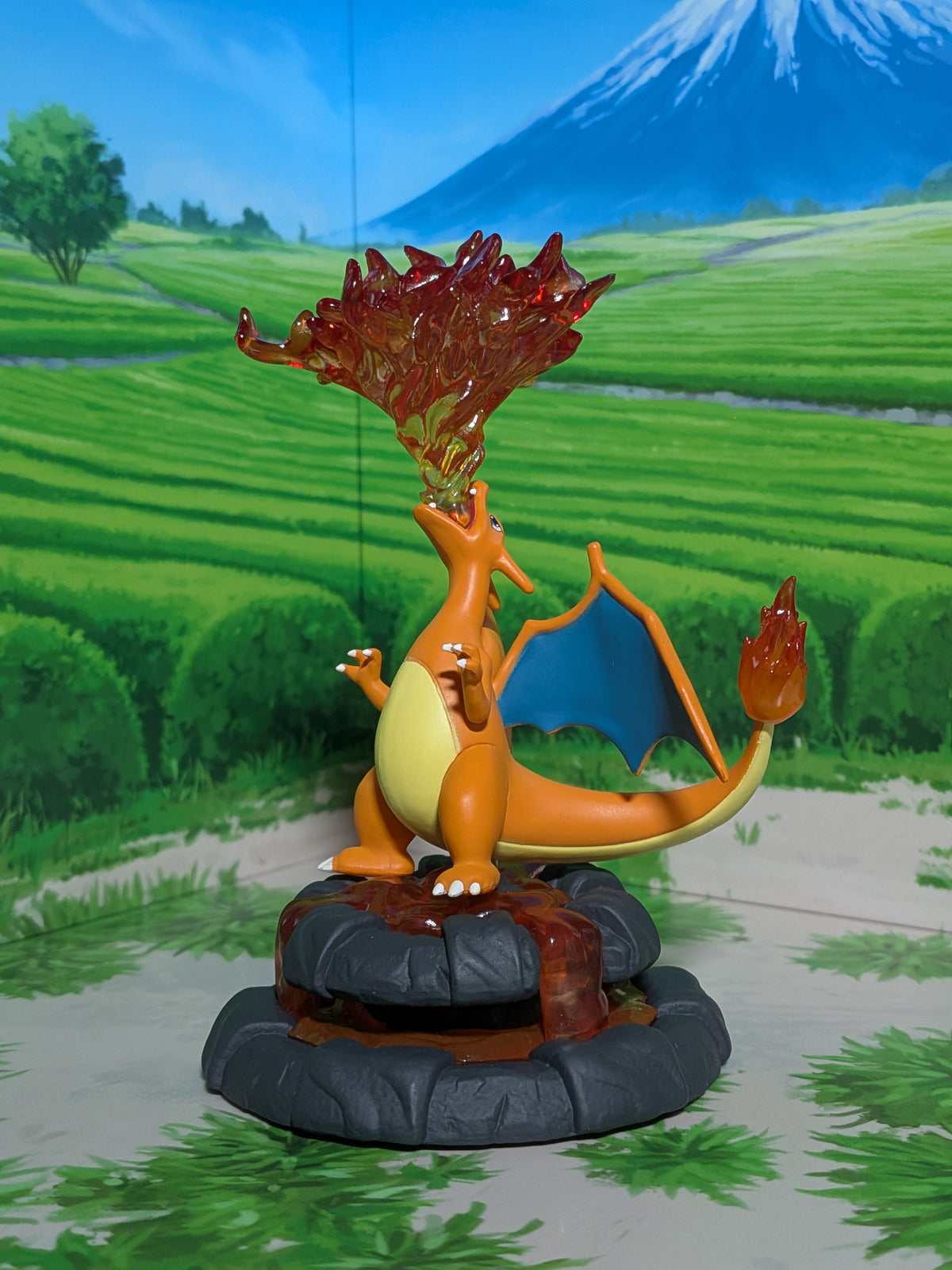 Re-Ment Pokémon - Dracaufeu / Charizard - Shower Splash!