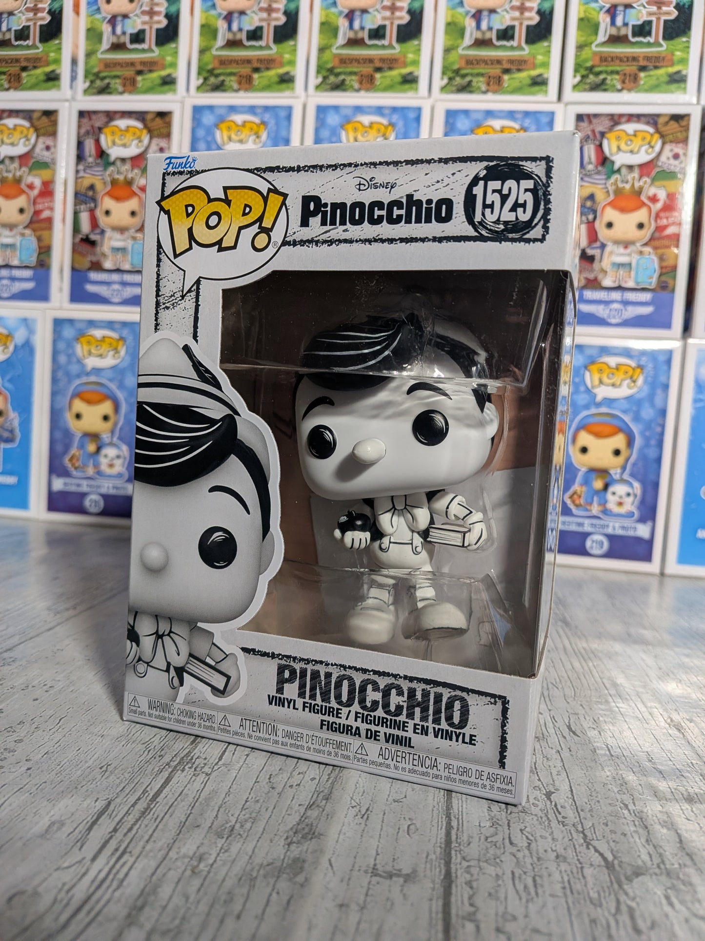Funko pop Disney #1525 - Pinocchio (Sketched)