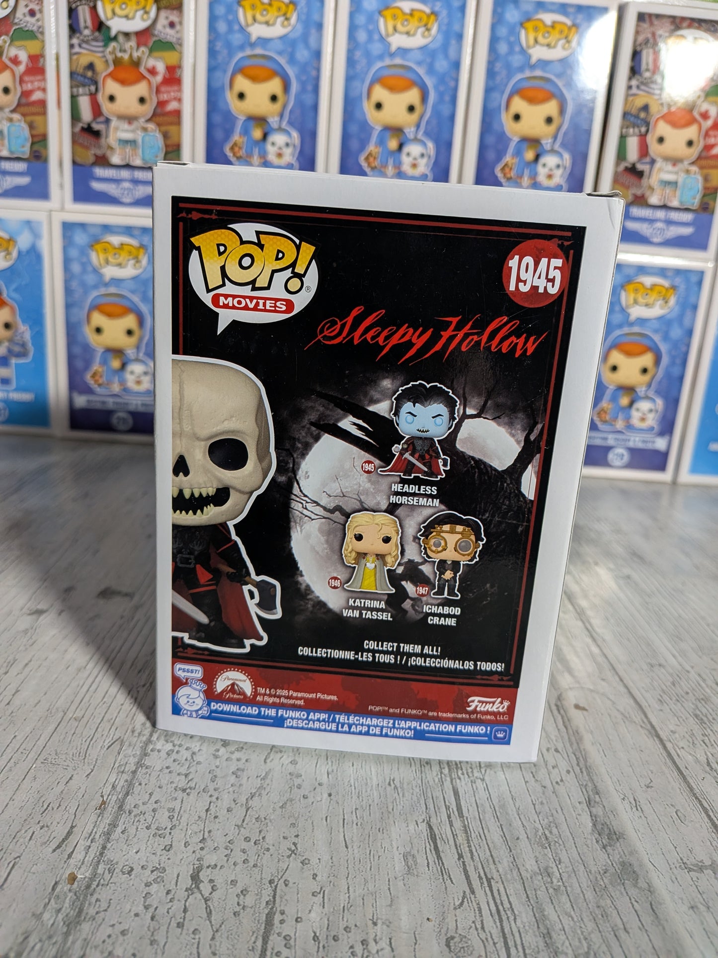 Funko pop Sleepy Hollow #1945 - Headless Horseman (Chase)