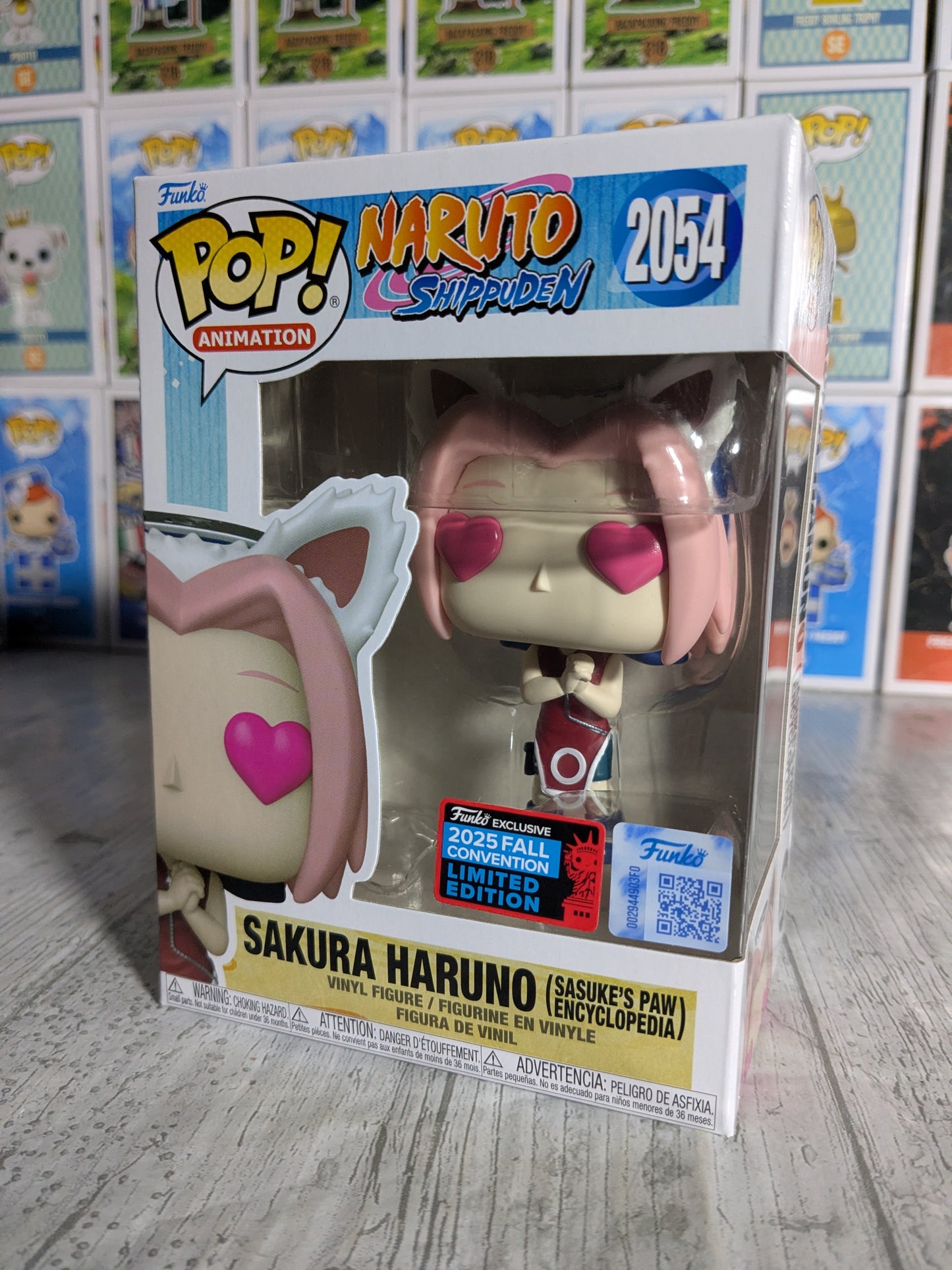 Funko pop Naruto Shippuden #2054 - Sakura Haruno Sasuke's Paw Encyclopedia (FC2025)