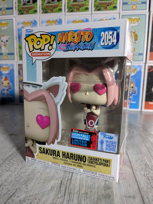 Funko pop Naruto Shippuden #2054 - Sakura Haruno Sasuke's Paw Encyclopedia (FC2025)