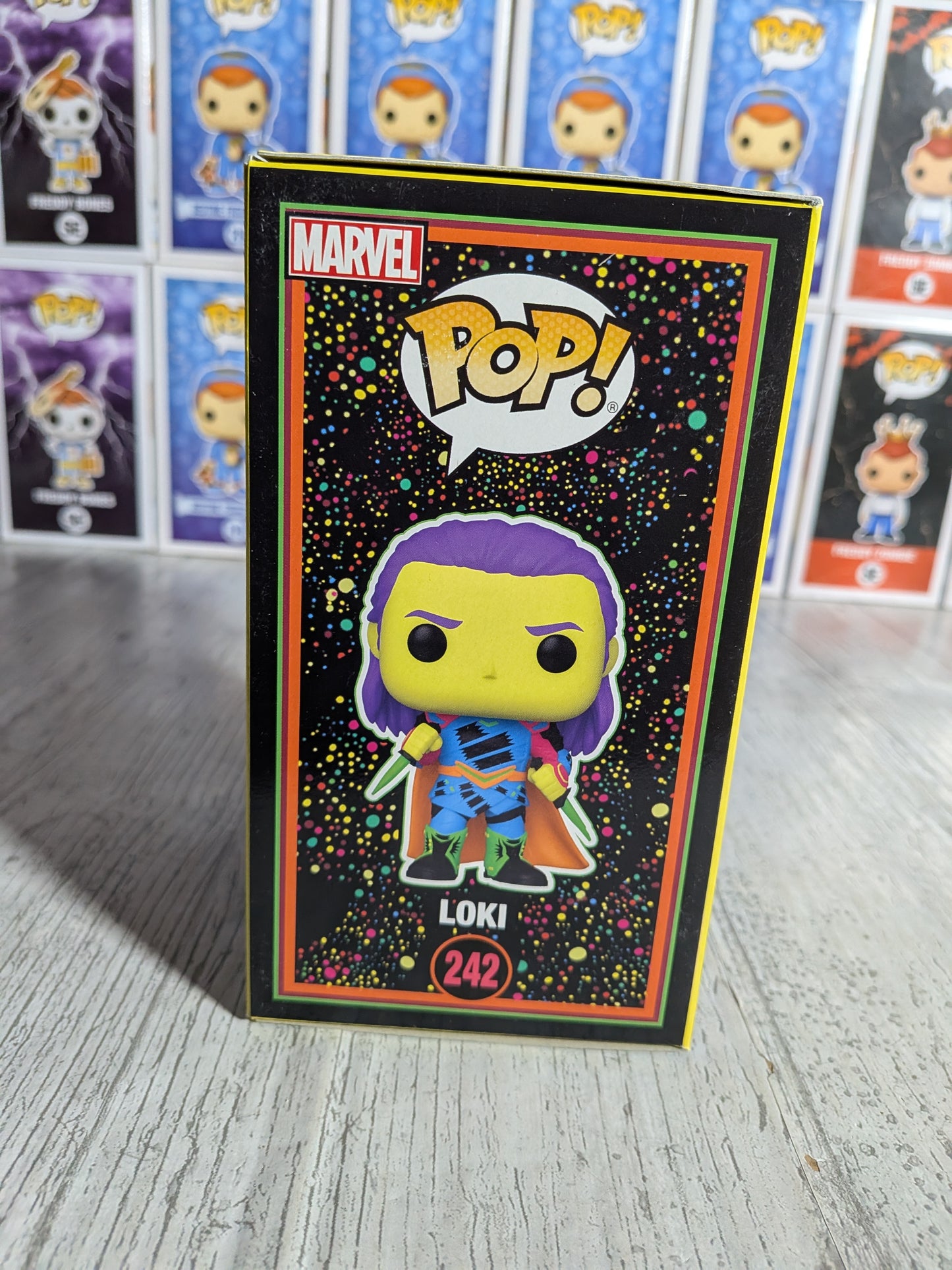 Funko Pop Marvel Studios Thor Ragnarok #242 - Loki (Blacklight)