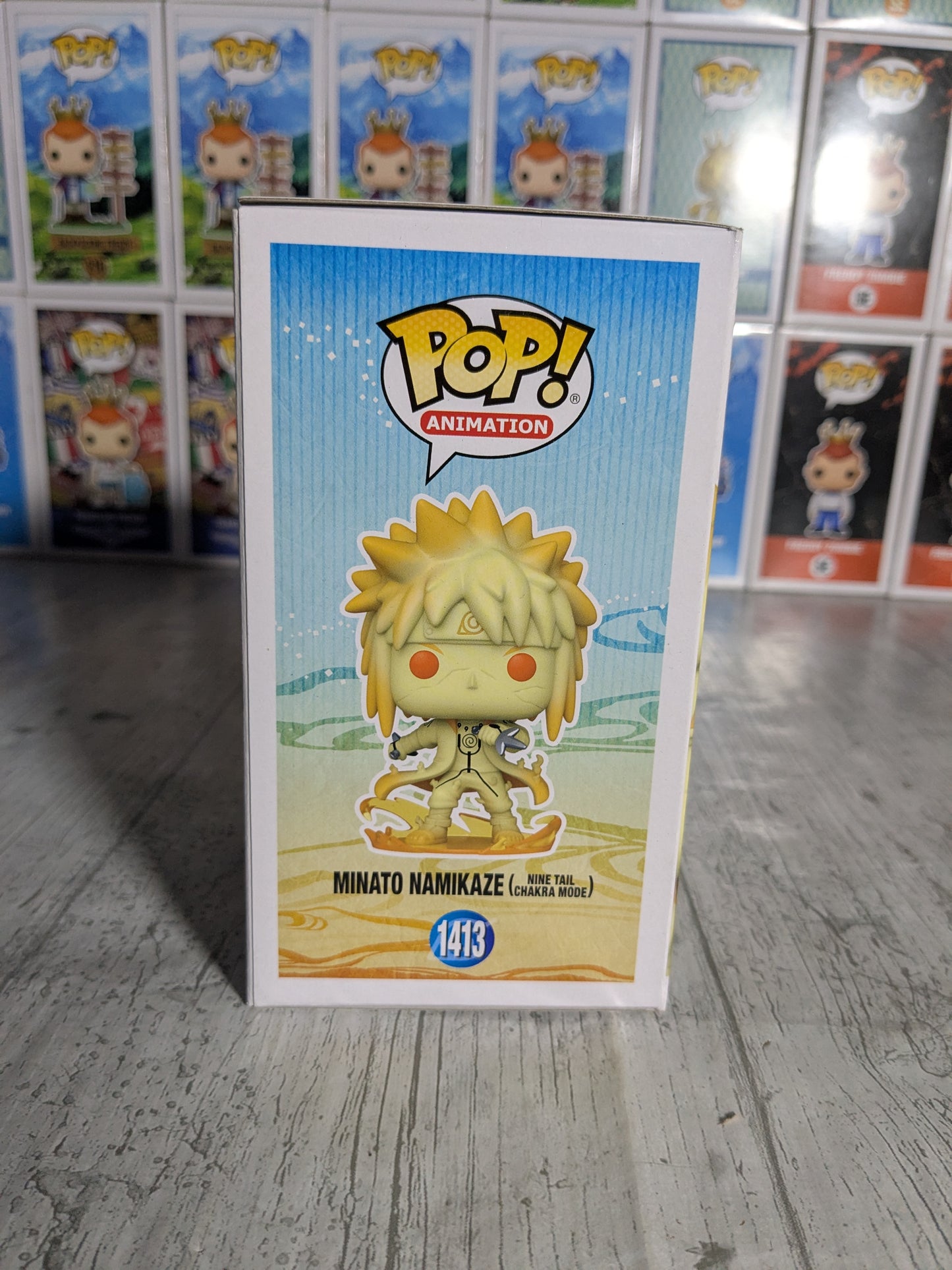 Funko pop 1413 : Minato Namikaze Nine Tail Chakra Mode