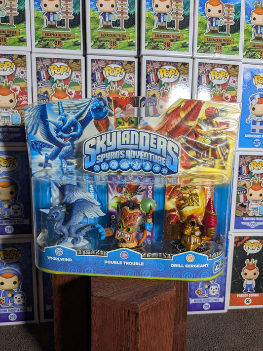 Skylanders : Whirlwind / Double Trouble / Drill Sergeant