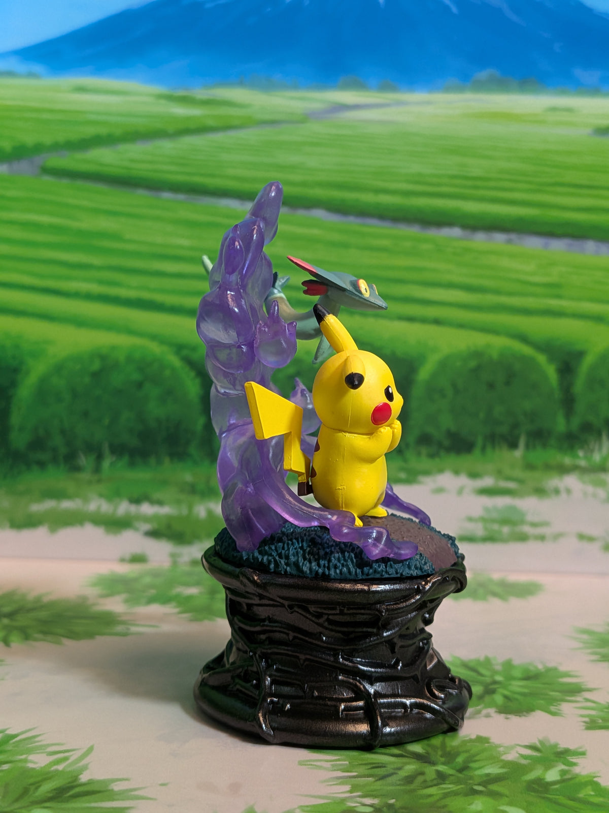 Re-Ment Pokémon Little Night Collection - Pikachu & Fantyrm (~10cm)