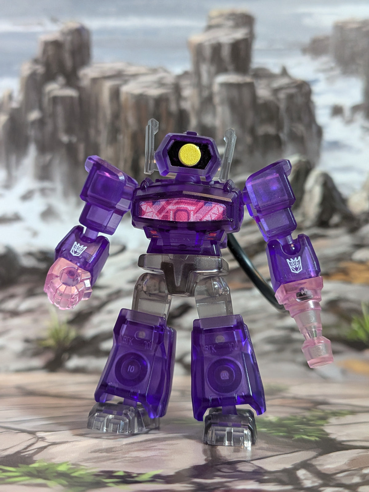 Blokees - Transformers Heavy Metal War (DV03) - Glittering Shockwave (~4-6cm)