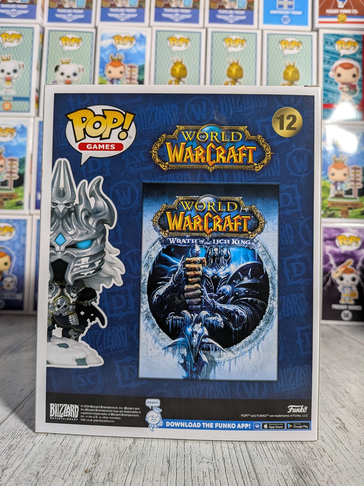 Funko Pop Games World of Warcraft #12 - Der Lichkönig (Glow/GE)