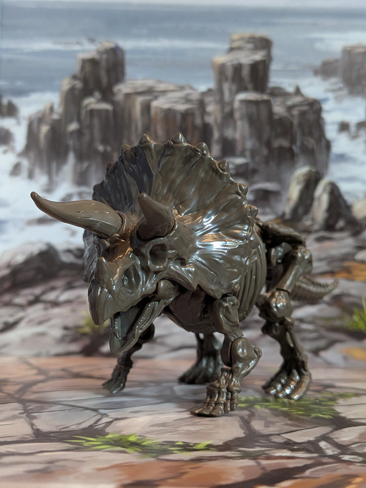 Blokees - Jurassic World Terraventure Ts02 - Triceratops (Fossil Version) (~12cm)