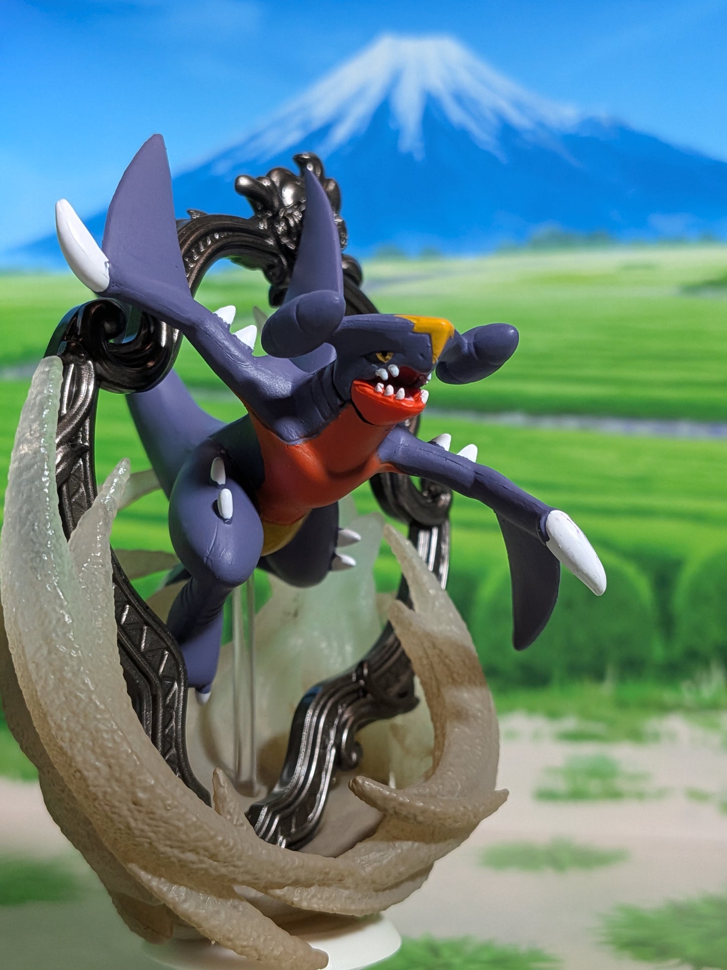 Re-Ment Pokémon - Carchacrok | Garchomp - Decorative Frame Collection 2