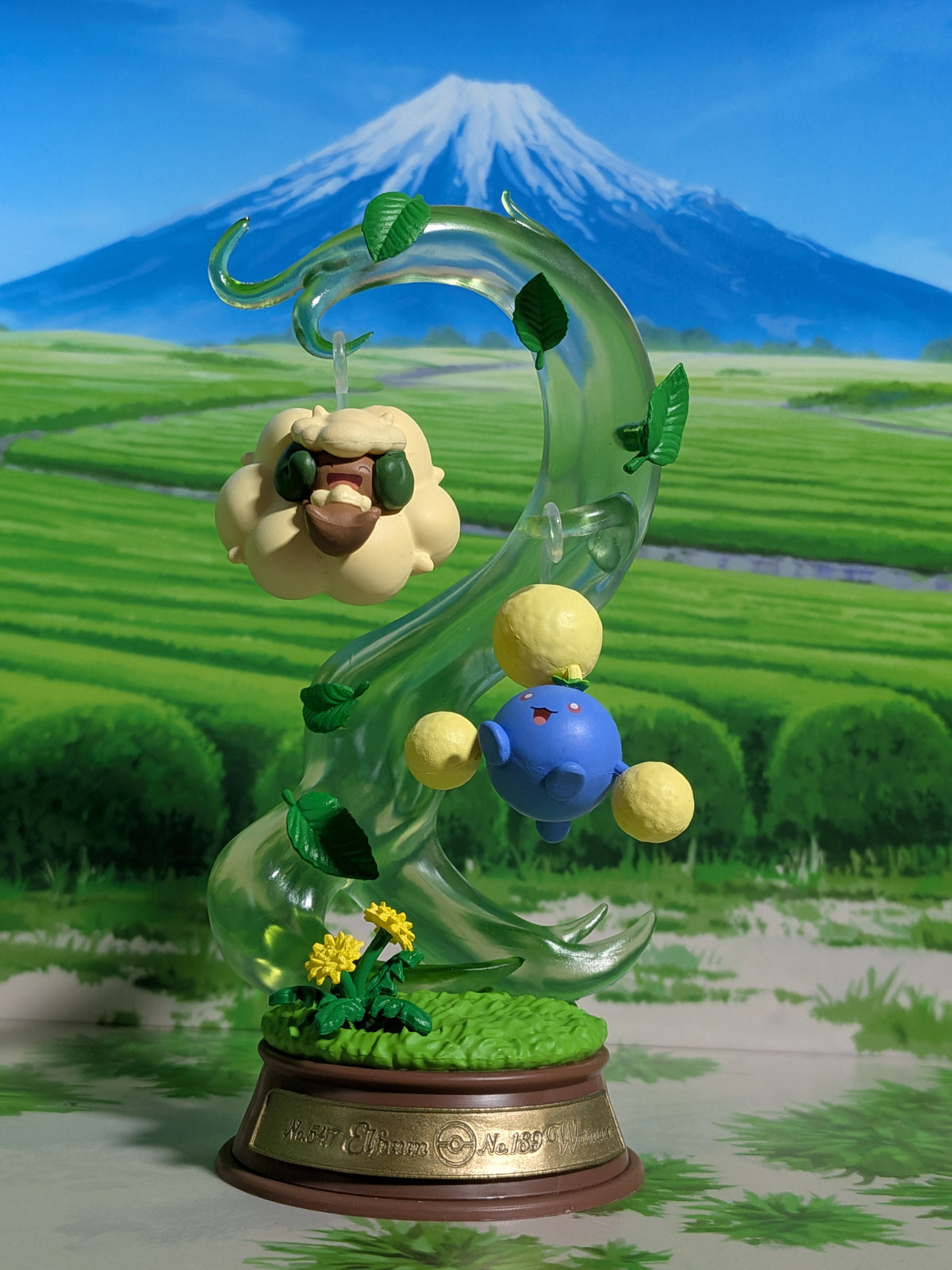 Re-Ment Pokémon Swing Vignette Collection Vol.4 - Farfaduvet & Cotovol (~10cm)