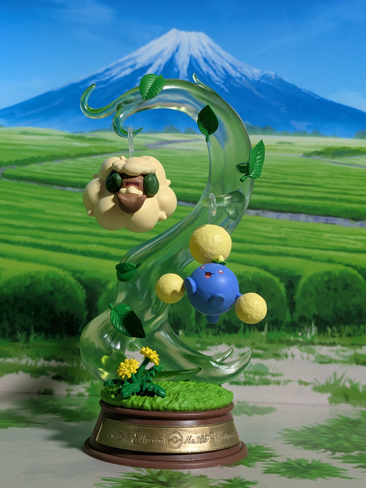 Re-Ment Pokémon Swing Vignette Collection Vol.4 - Farfaduvet & Cotovol (~10cm)