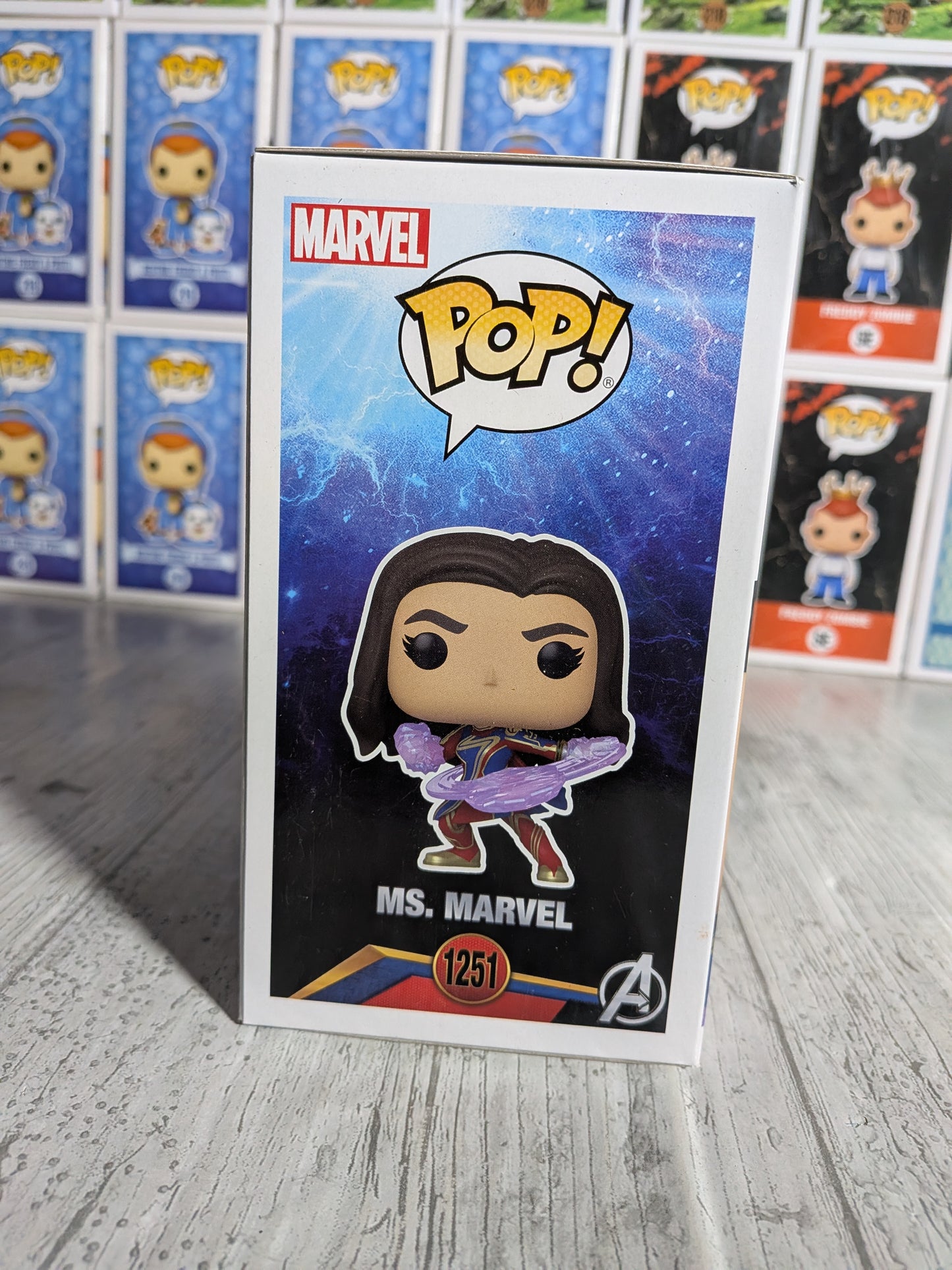 Funko Pop Marvel Studios The Marvels #1251 - Ms. Marvel (Leuchtend)