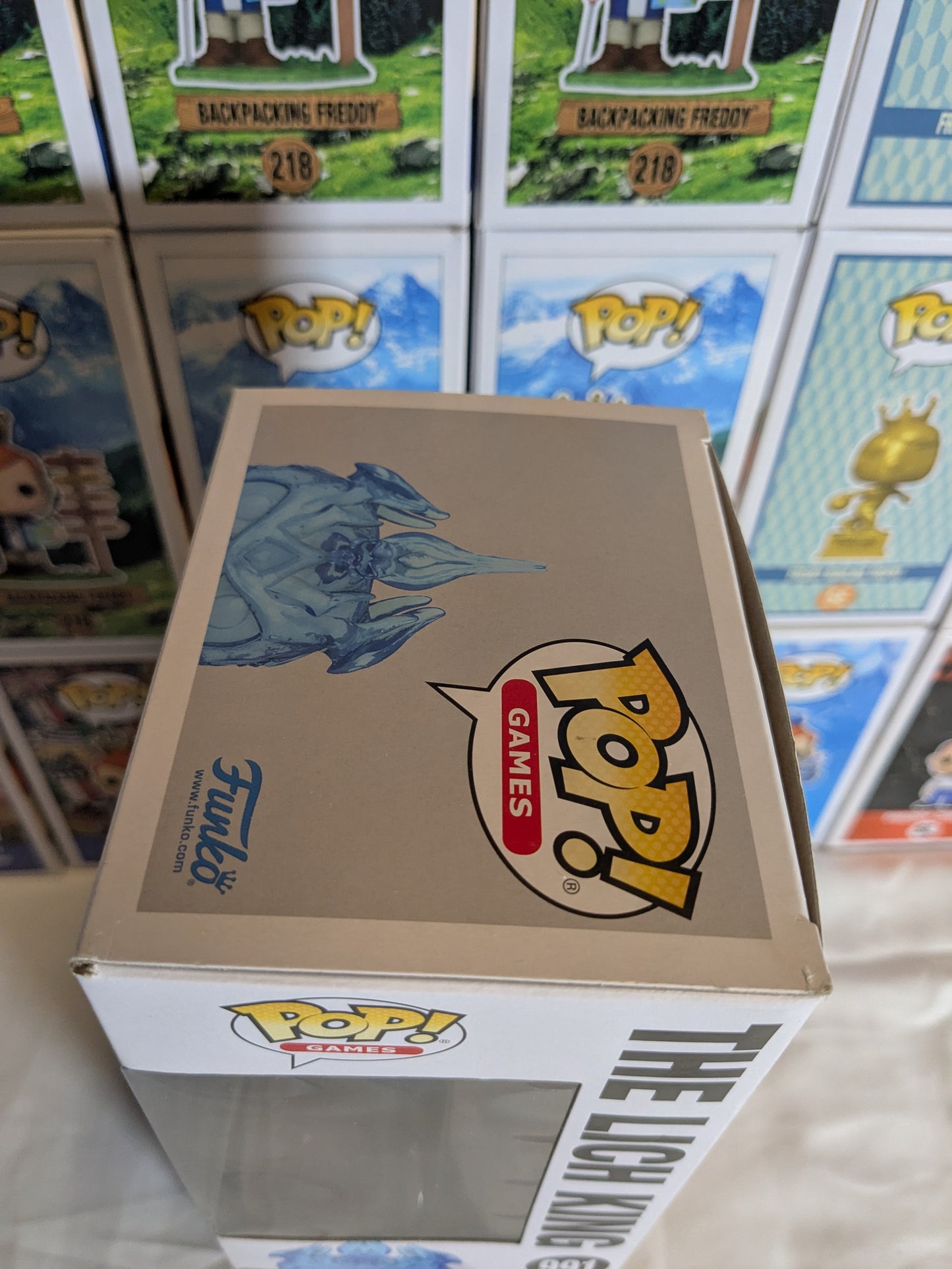 Funko pop 991 : The Lich King (Opened/Damaged Box)
