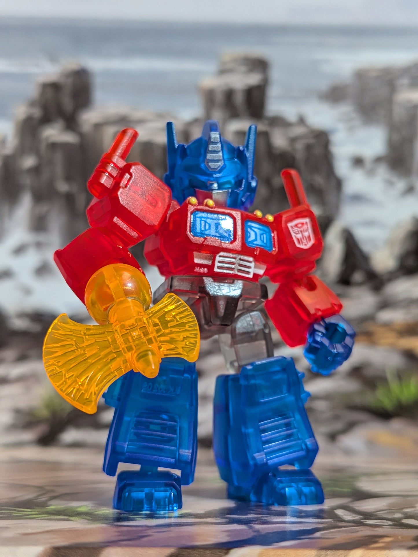 Blokees - Transformers Defender Version 05 - Brilliant-Optimus Prime (~4-6cm)