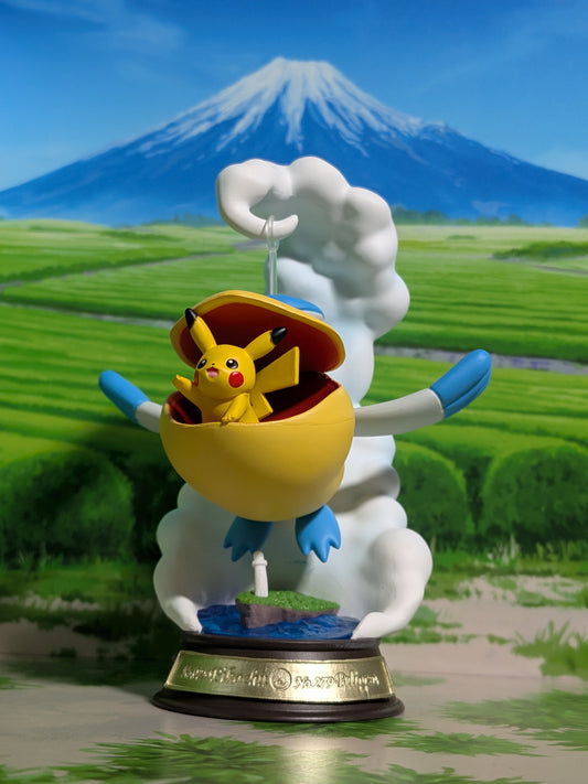 Re-Ment Pokémon Swing Vignette Collection Vol.3 - Pikachu & Bekipan | Pelipper (~10cm)