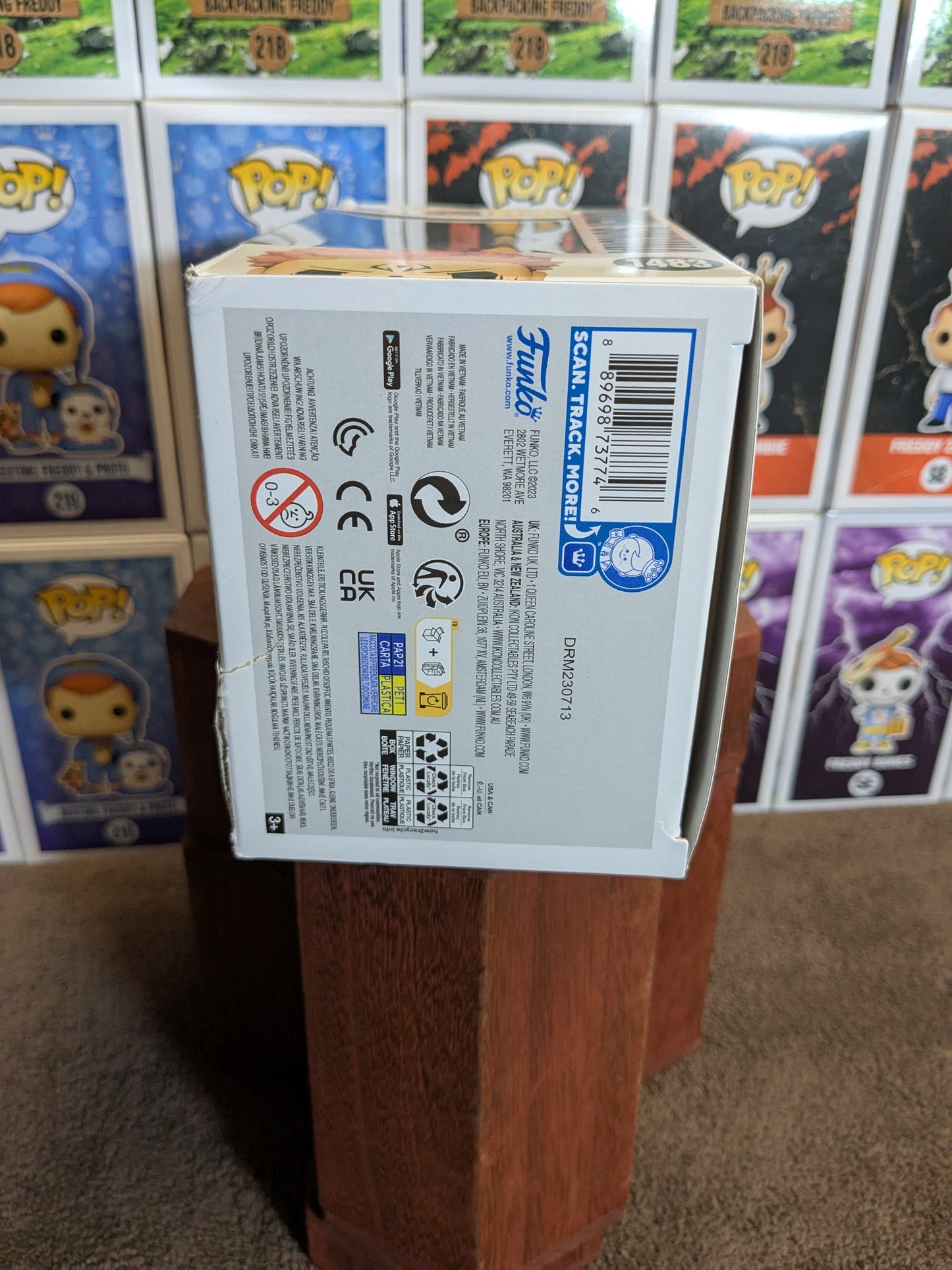 Funko pop 1483 : Ryomen Sukuna Tearing Shirt (Destroyed Box/Opened)