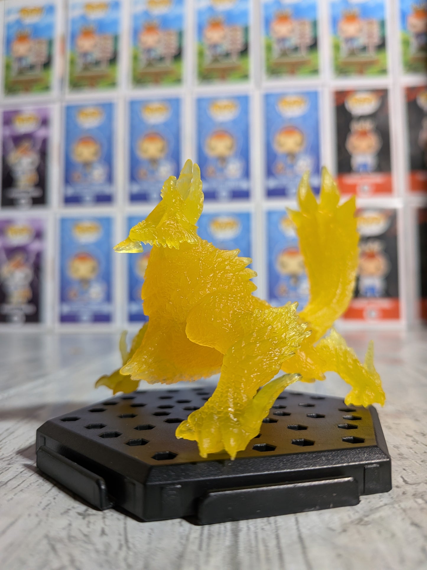 Capcom Figure Builder - CFB The Best Vol. 19-21 - Monster Hunter Rise - Apex Zinogre (Clear Version) - env. 10cm