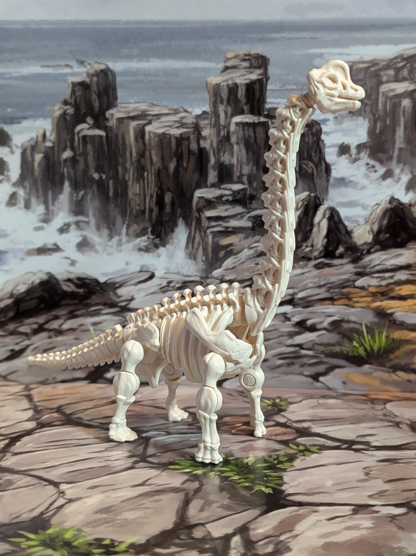 Blokees - Jurassic World Terraventure Ts02 - Brachiosaurus Skeleton (~9cm)