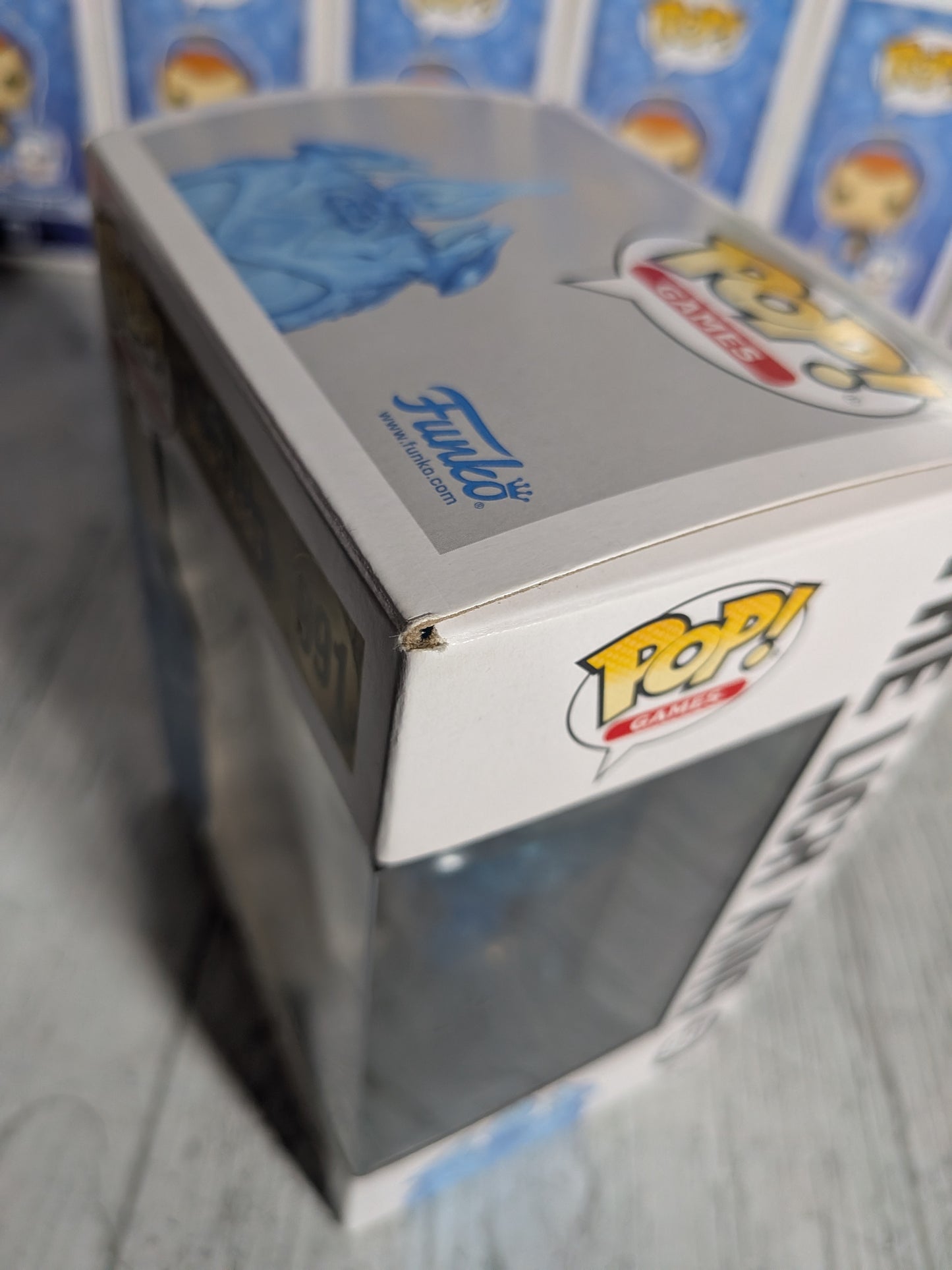 Funko Pop Games World of Warcraft #991 – Der Lichkönig (Geöffnet/Beschädigte Verpackung)