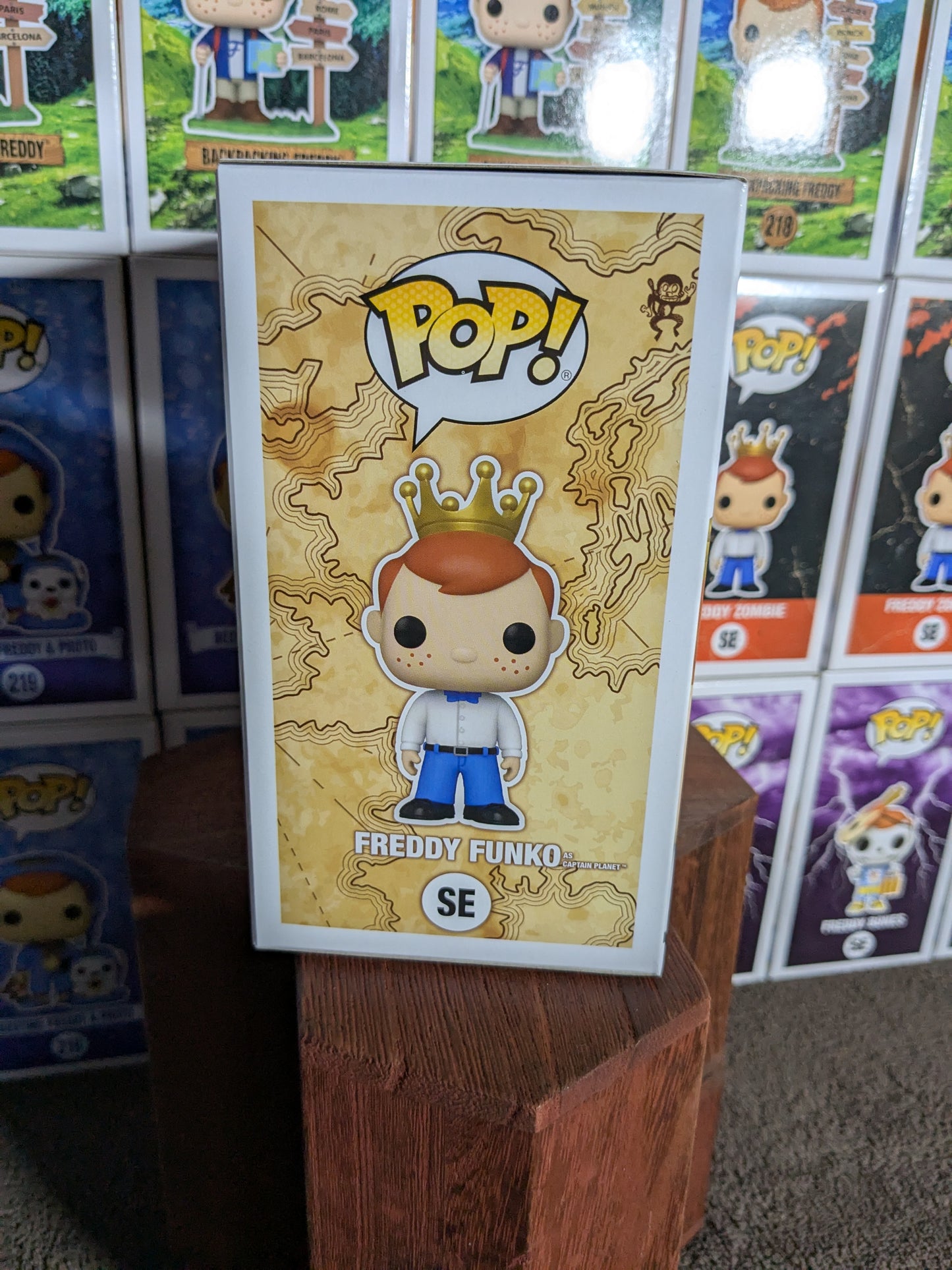 Funko pop SE : Freddy Funko as Captain Planet (3000PCS)