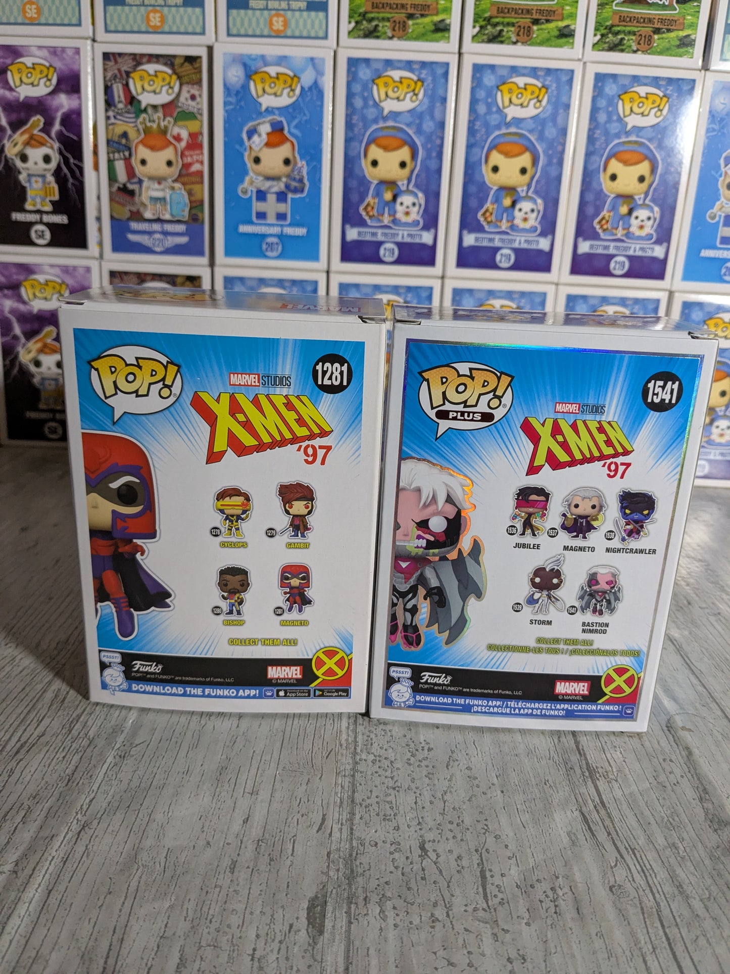Funko pop Marvel Studios X-Men '97 - Magneto & Bastion Nimrod