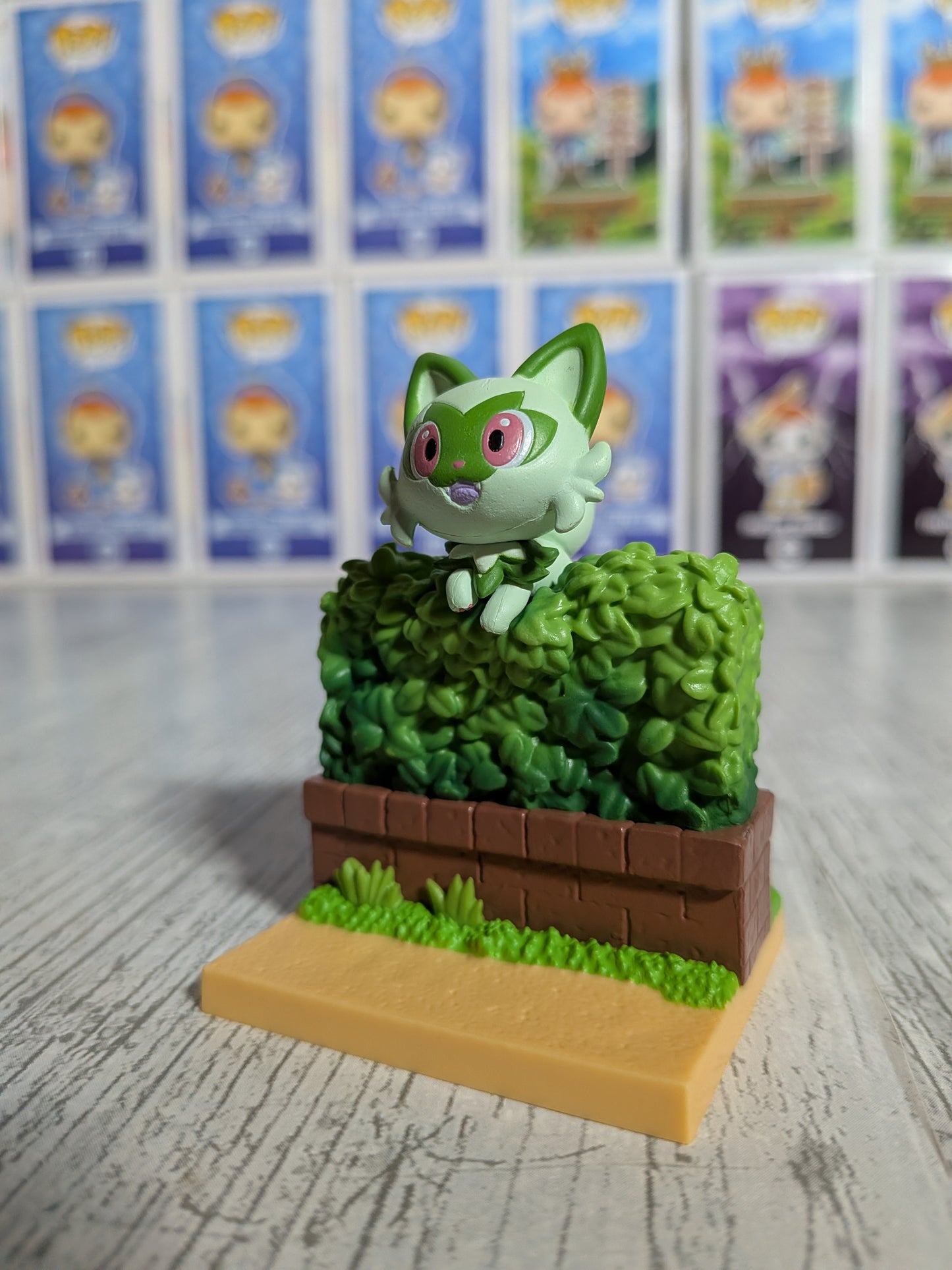 Re-Ment Pokémon - Poussacha | Sprigatito | Nyahoja - Welcome Home Collection