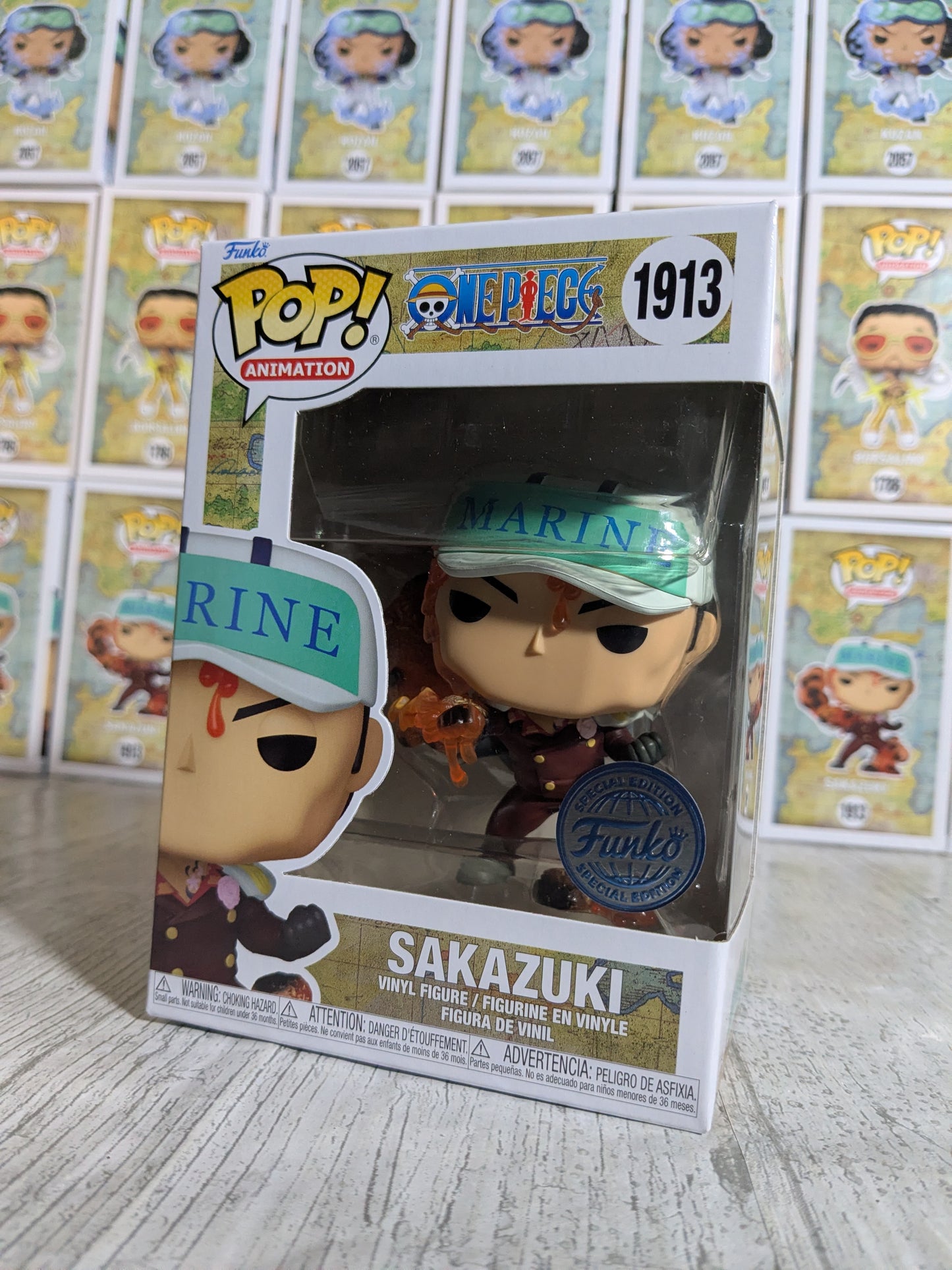 Funko pop One Piece #1913 - Admiral Akainu Sakazuki