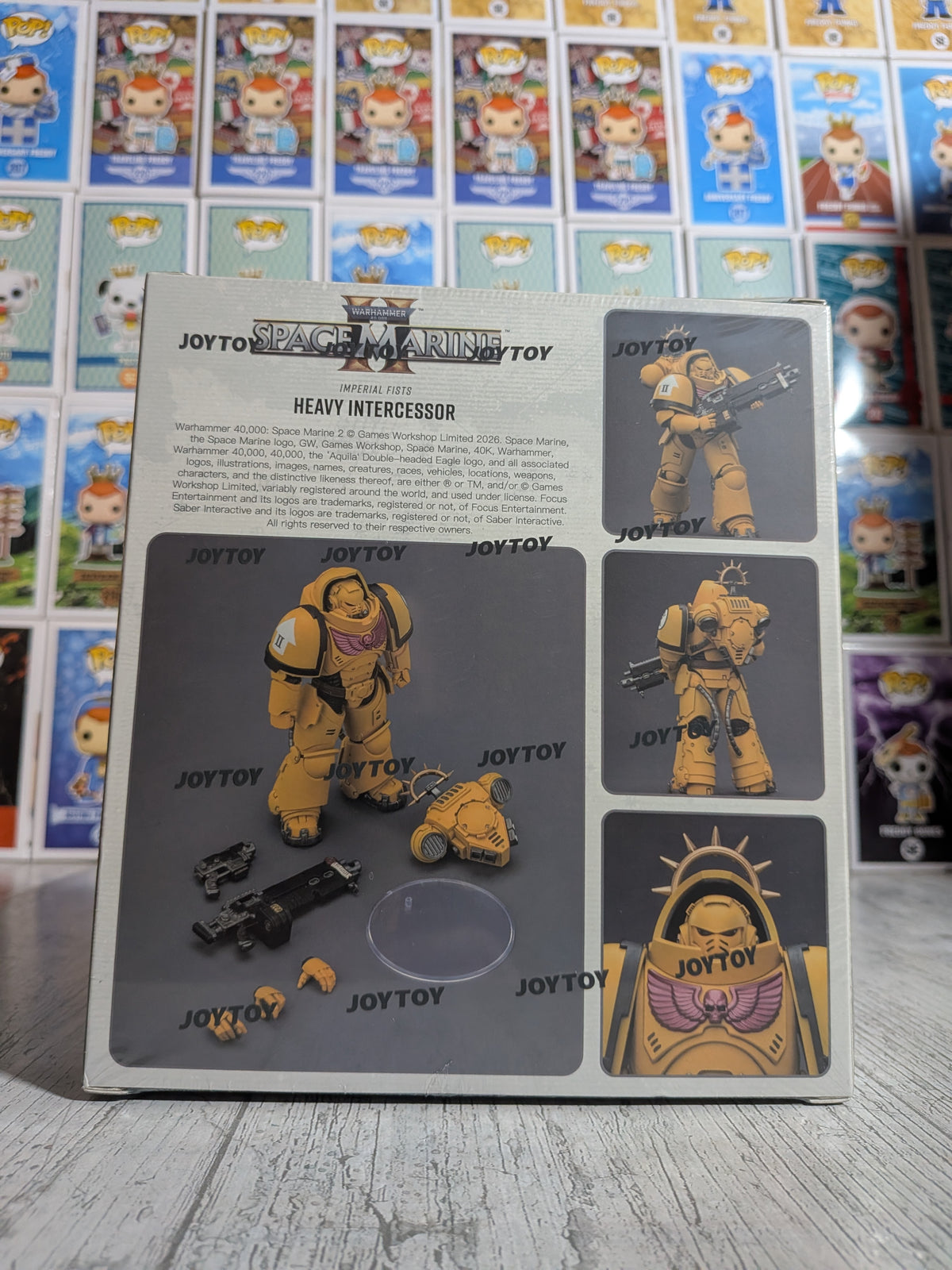 JoyToy Warhammer 40k: Space Marine 2 - Imperial Fists Heavy Intercessor (12.7cm)
