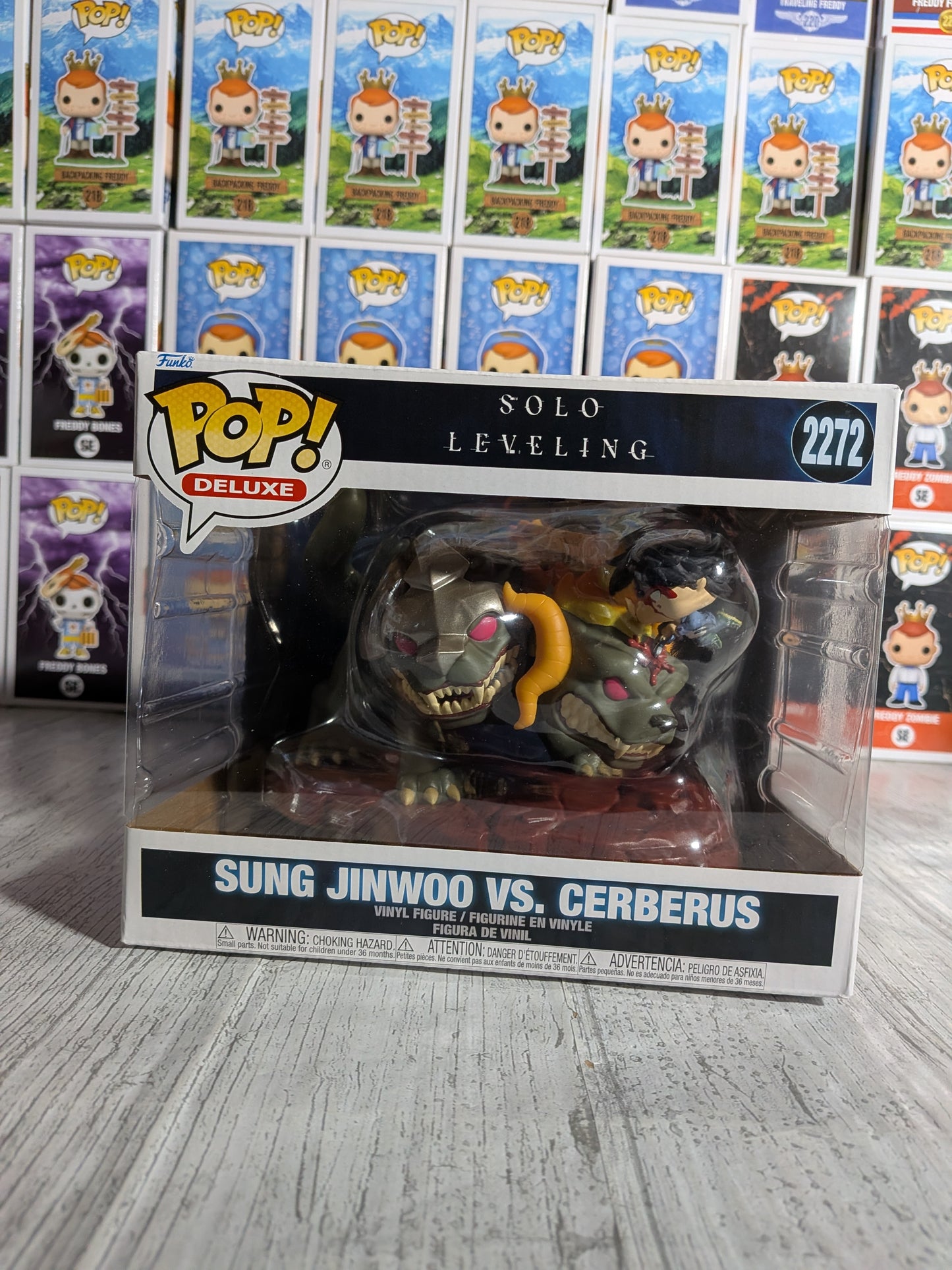 Funko Pop Solo Leveling #2272 – Sung Jinwoo vs. Cerberus