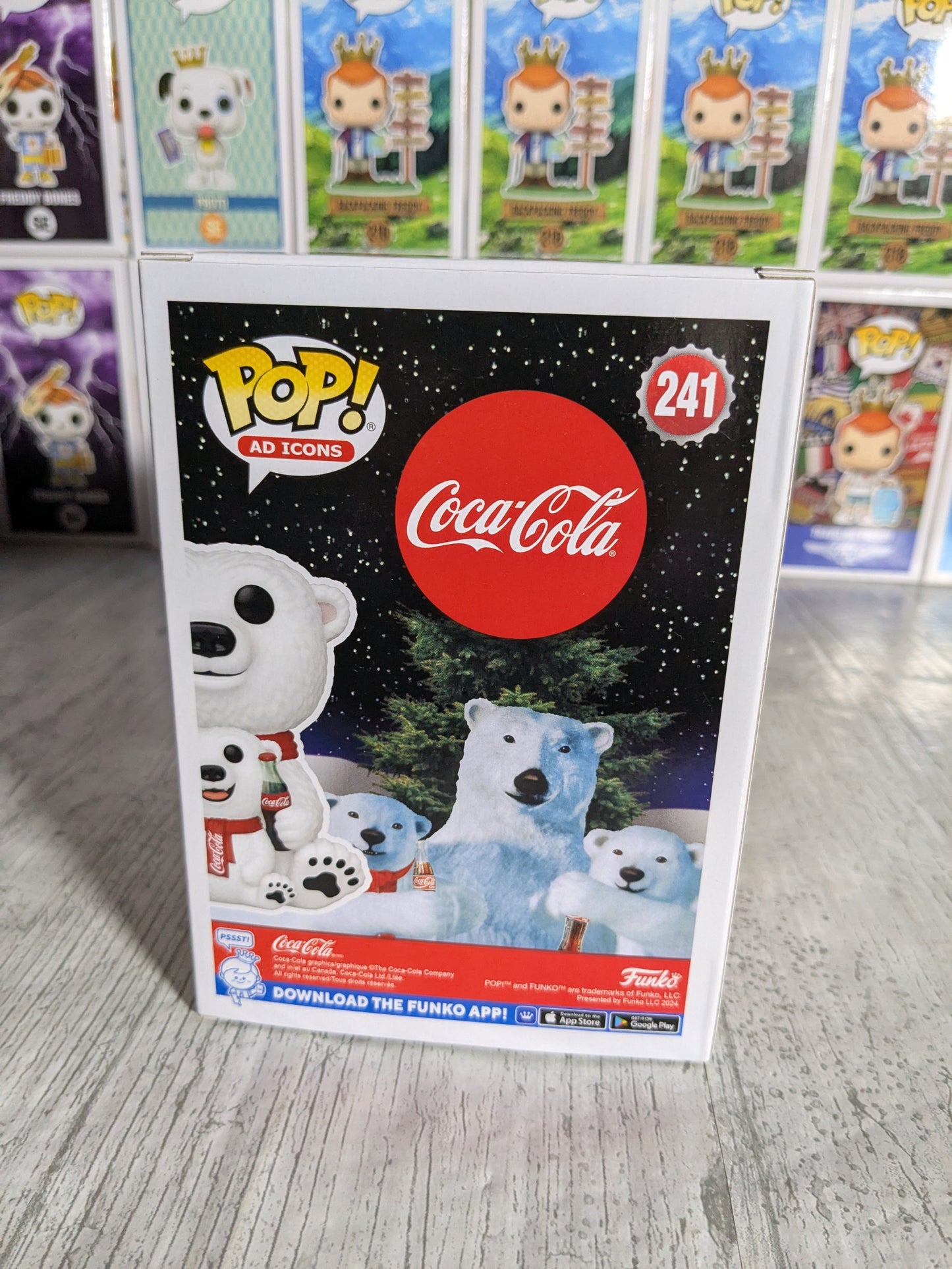 Funko pop 241 : Coca-cola Polar Bear with Cub 🐻‍❄️