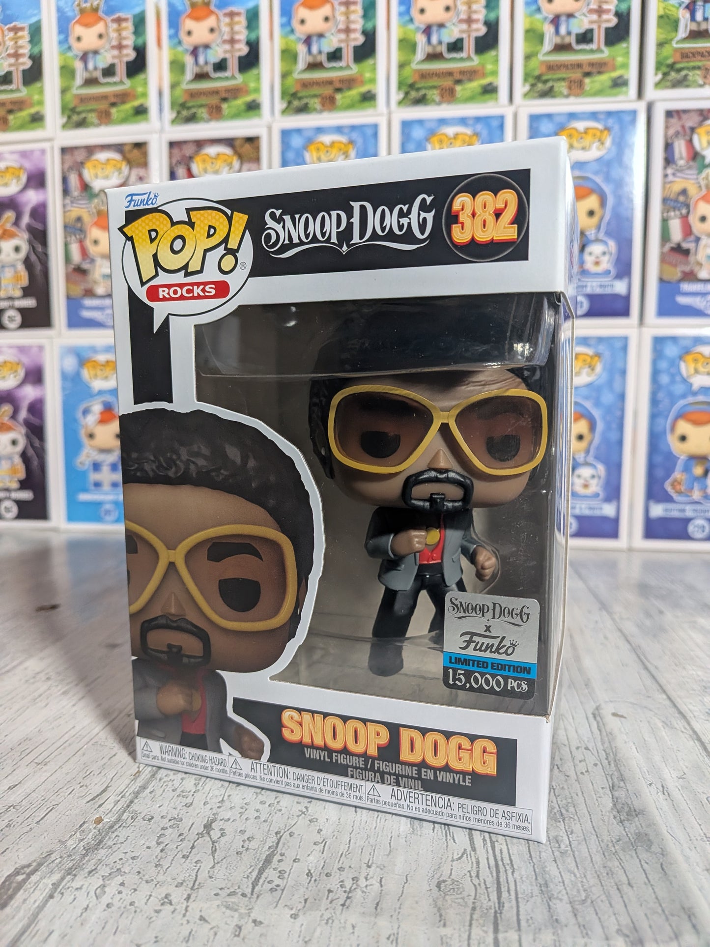 Funko Pop Rocks #382 - Snoop Dogg (15000 Stück)