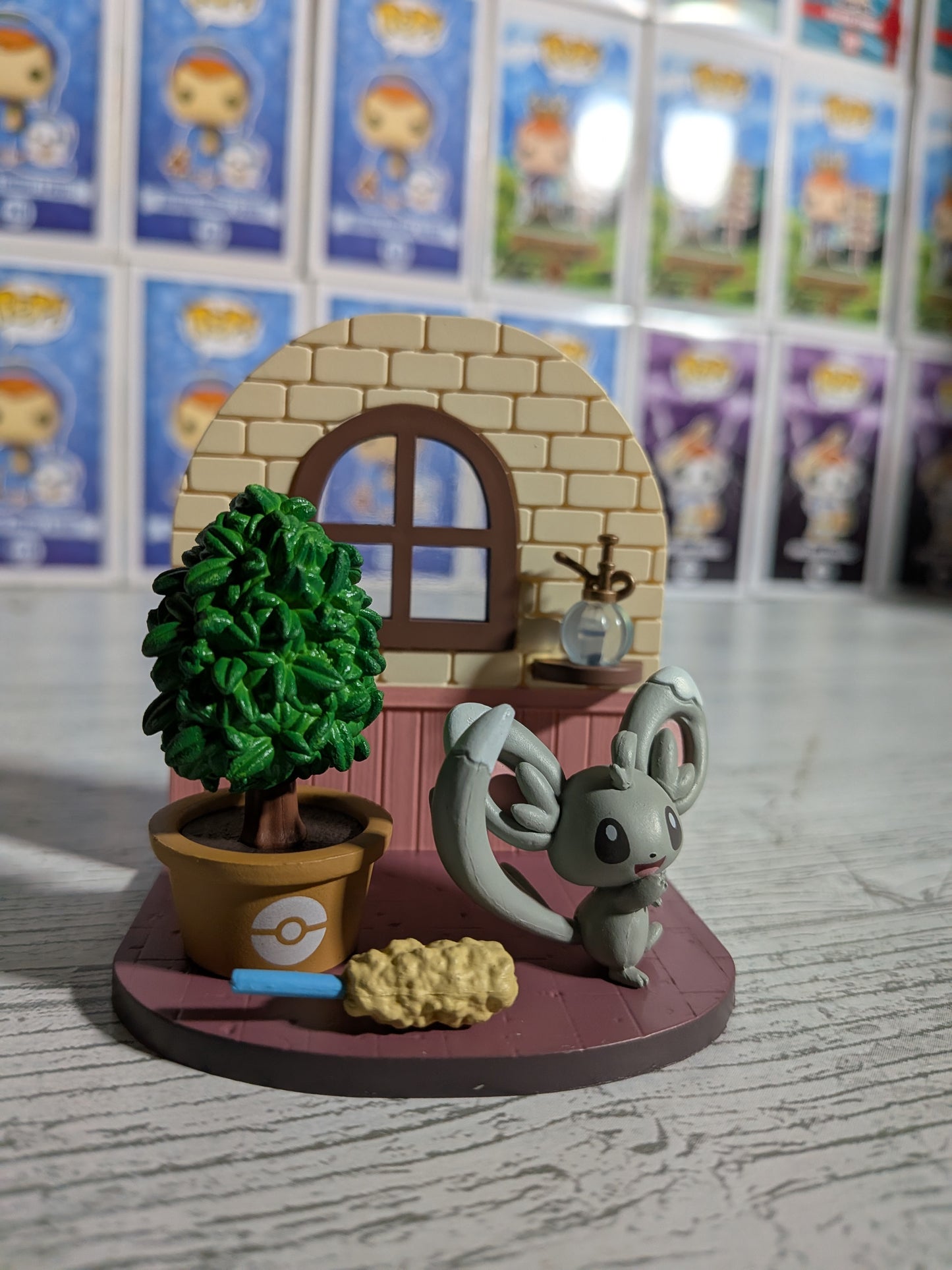 Re-Ment Pokémon - Chinchidou / Minccino - DesQ Relaxing Home