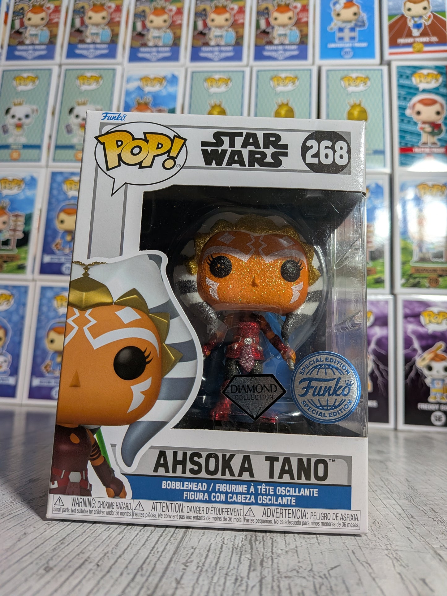 Funko Pop Star Wars #268 - Ahsoka Tano (Diamant)