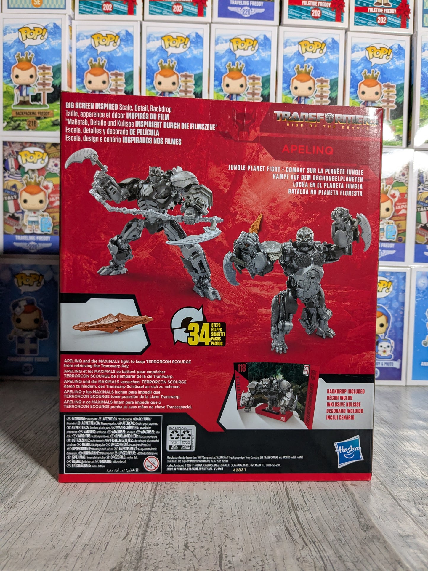 Hasbro Transformers Studio Series Leader Class #118 - Apelinq (21cm)