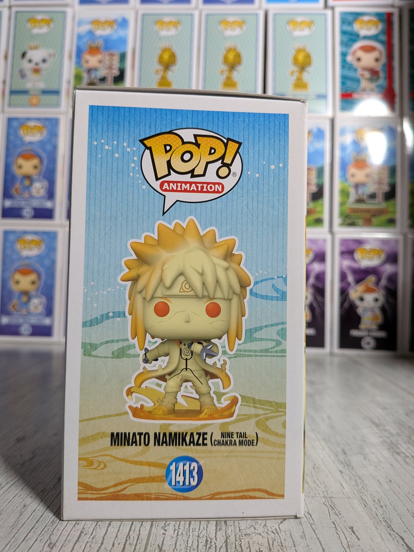 Funko Pop Naruto Shippuden #1413 – Minato Namikaze (Neunschwänziger Chakra-Modus)
