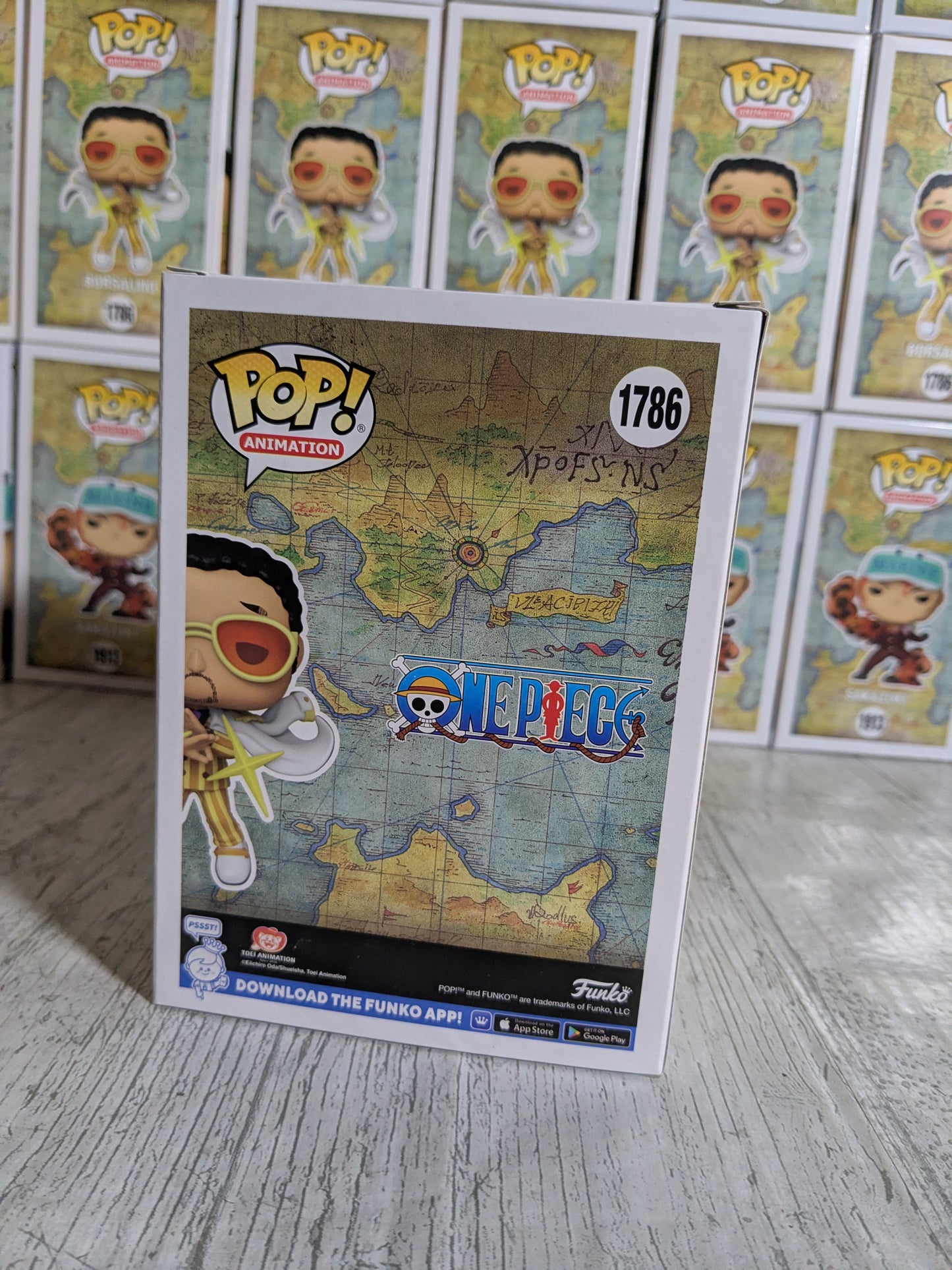 Funko pop One Piece #1786 - Admiral Kizaru Borsalino