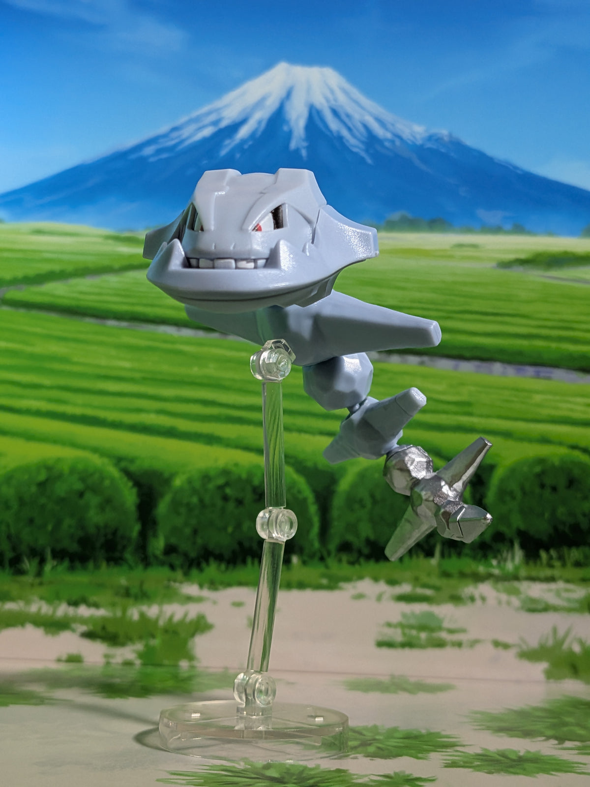 SHODO Pokémon 5 - Steelix | Steelix (Figurine + Accessoire)