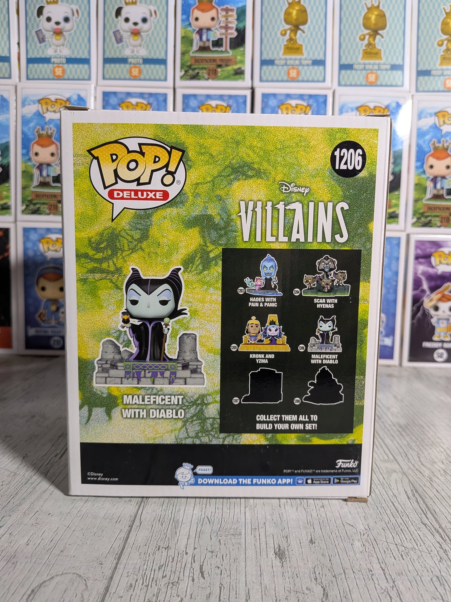 Funko Pop Disney #1206 - Maleficent with Diablo