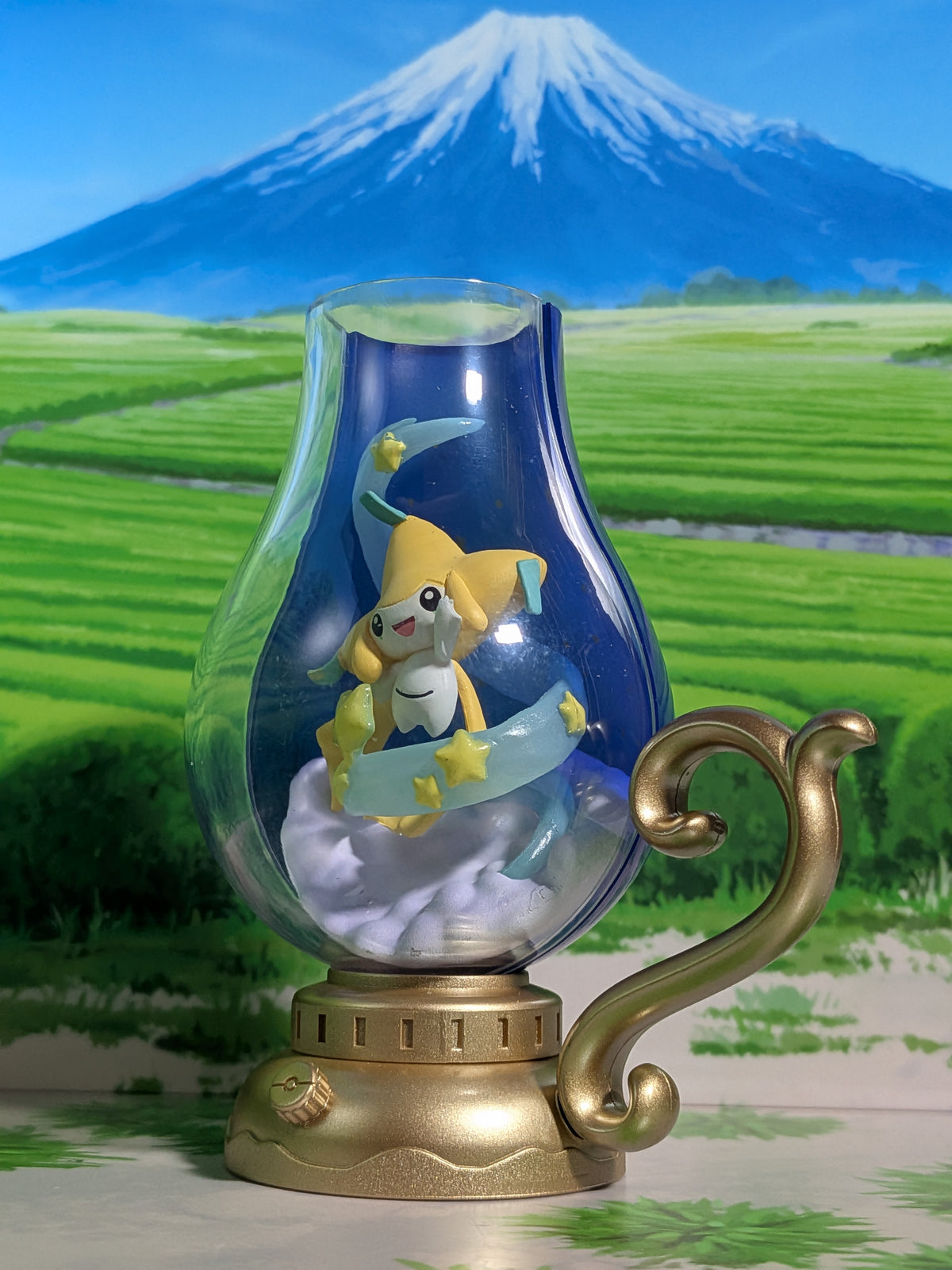 Re-Ment Pokémon Lantern Diorama - Jirachi (~10 cm)