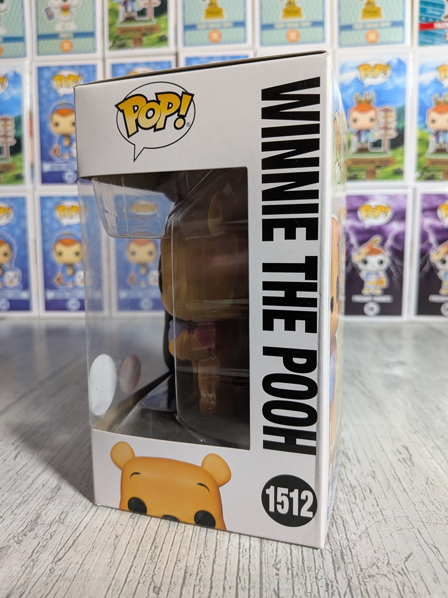 Funko pop Disney Winnie the Pooh #1512 - Winnie the Pooh (5000 pezzi/scatola floccata/danneggiata)
