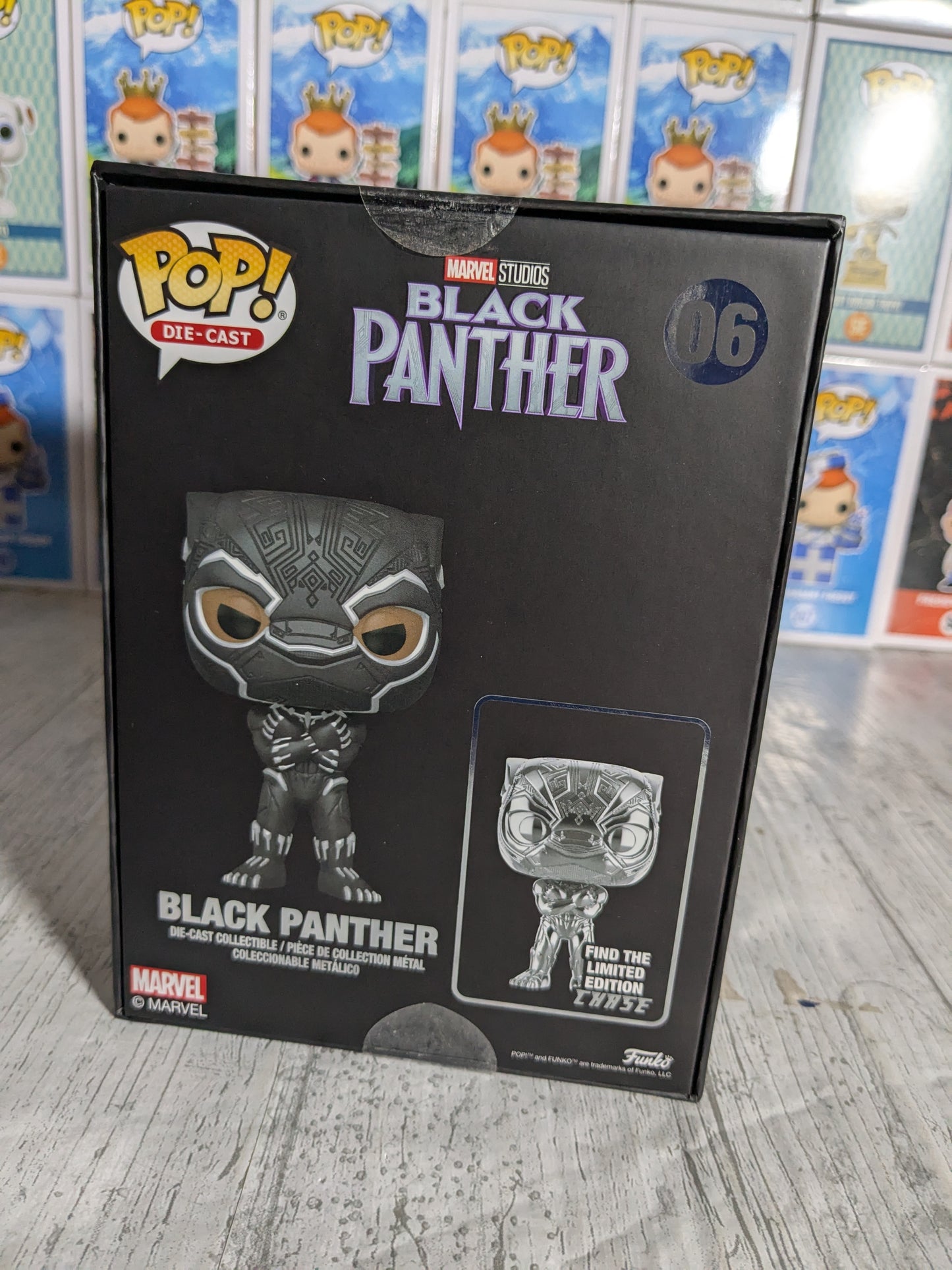 Funko pop 06 - Black Panther Die-Cast