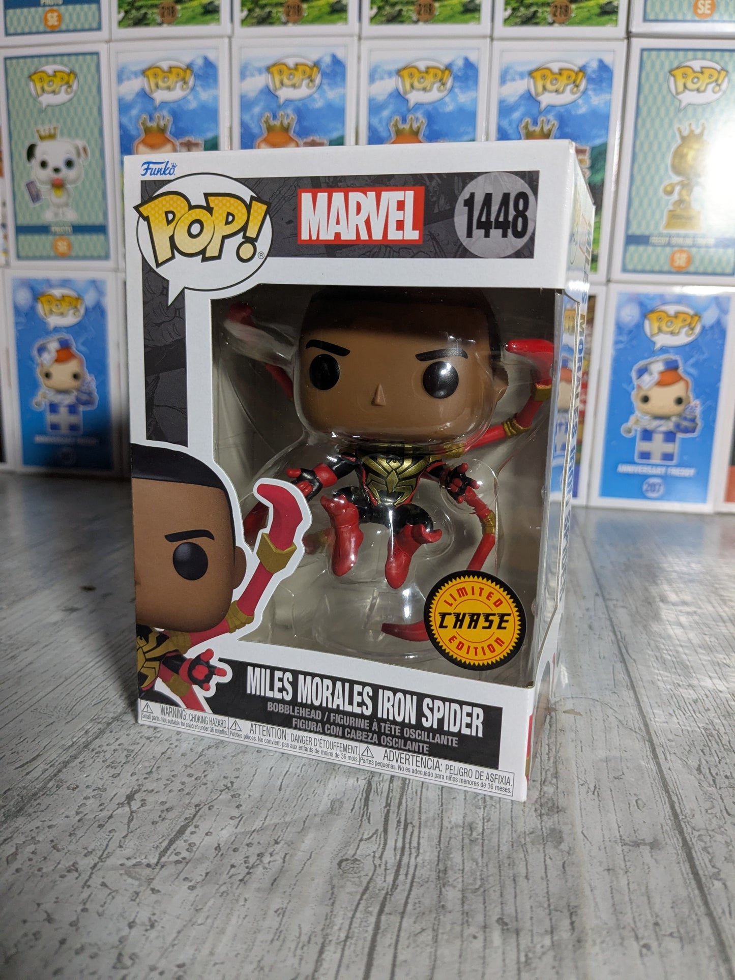 Funko pop 1448 : Miles Morales Iron Spider (Chase)